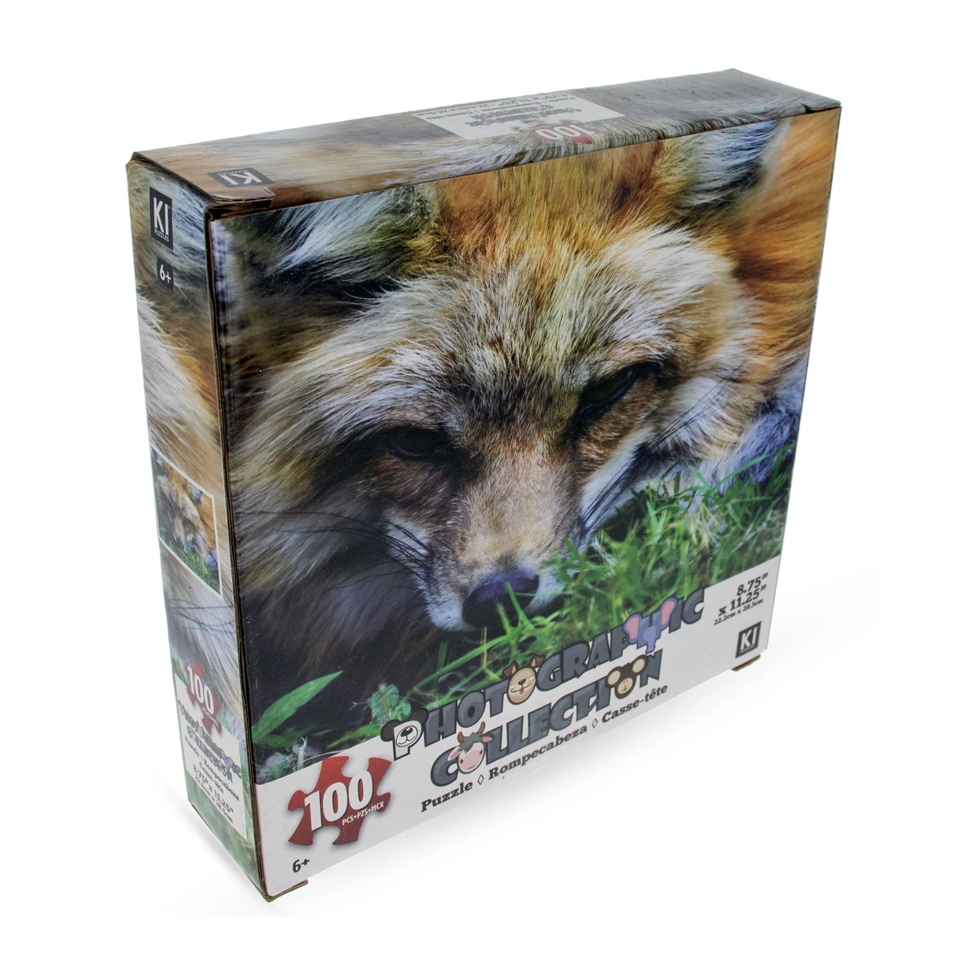 Fox 100 Piece Photographic Collection Jigsaw Puzzle