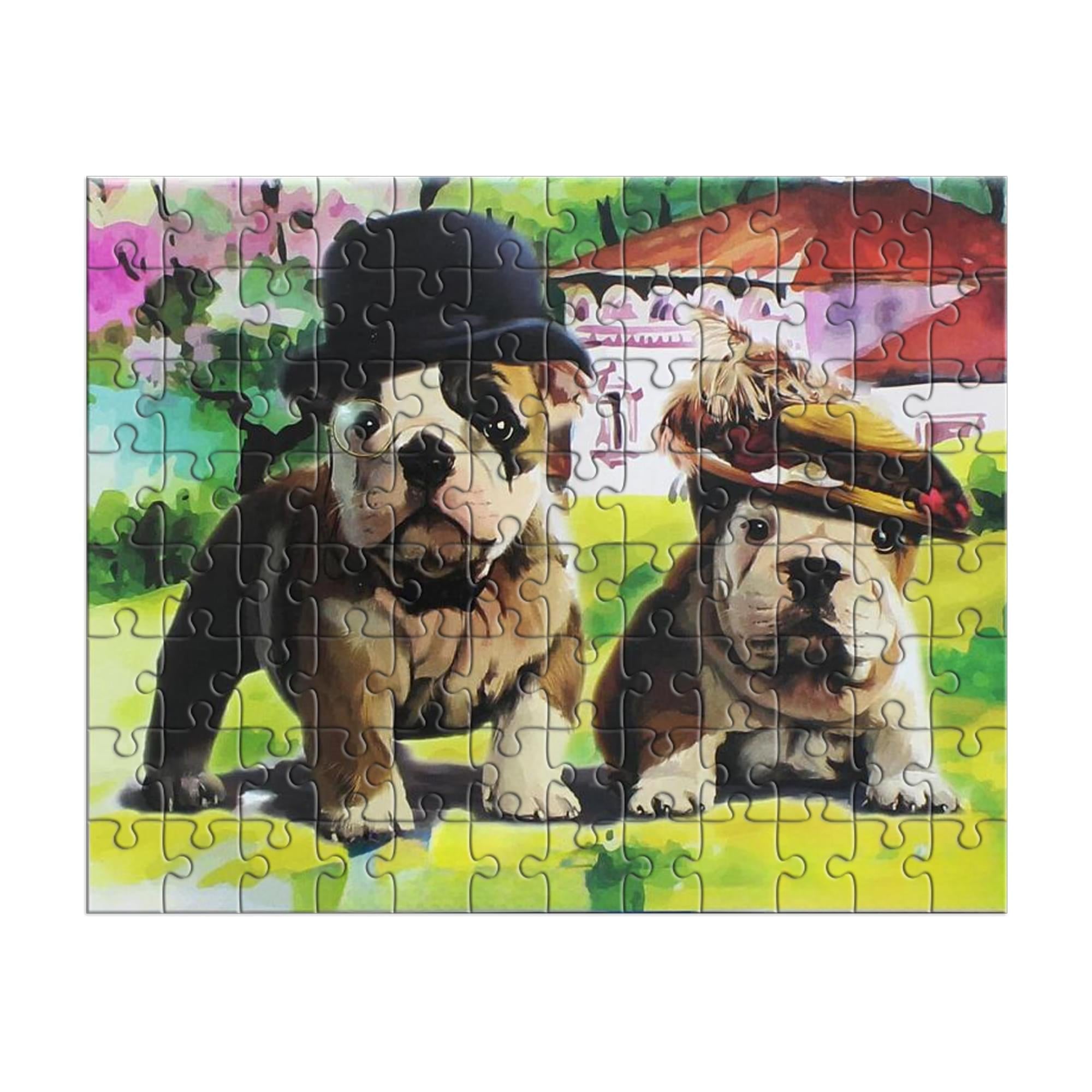Dogs In Hats 100 Piece Juvenile Collection Jigsaw Puzzle