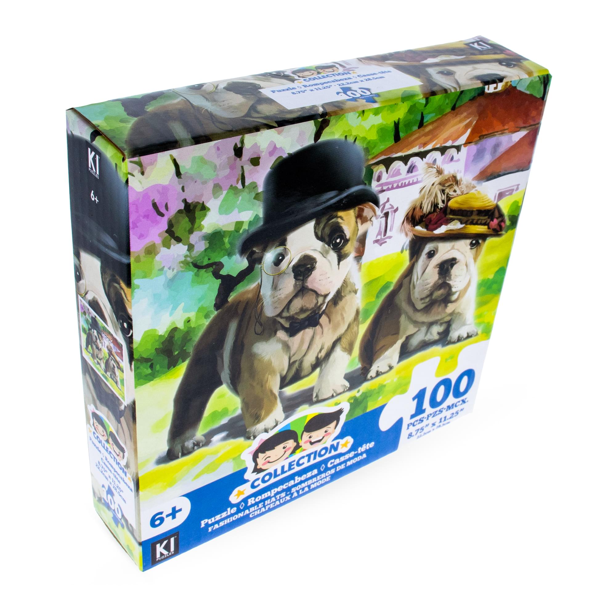 Dogs In Hats 100 Piece Juvenile Collection Jigsaw Puzzle