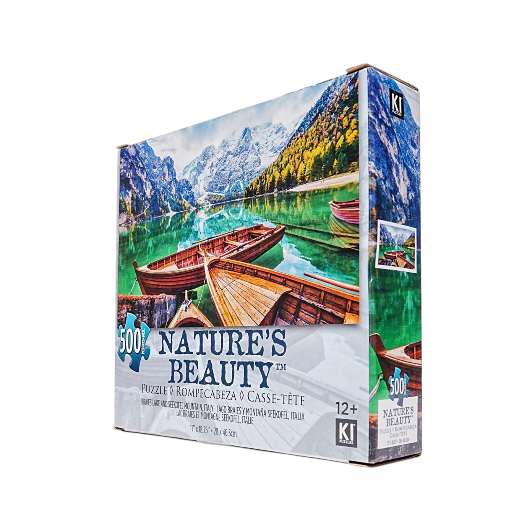 Boats 500 Piece Natures Beauty Jigsaw Puzzle