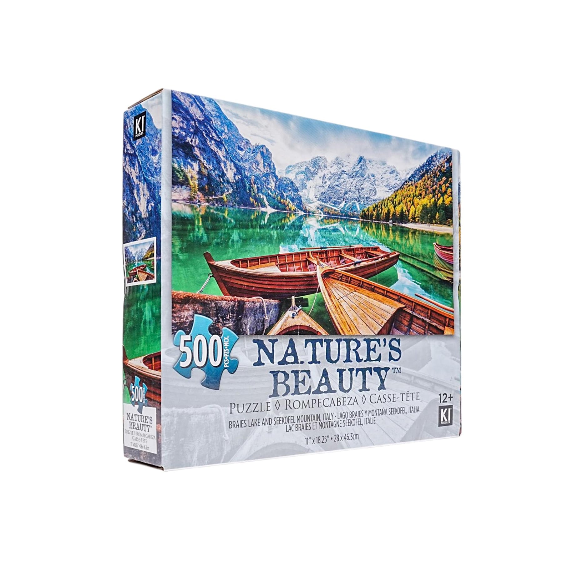 Boats 500 Piece Natures Beauty Jigsaw Puzzle