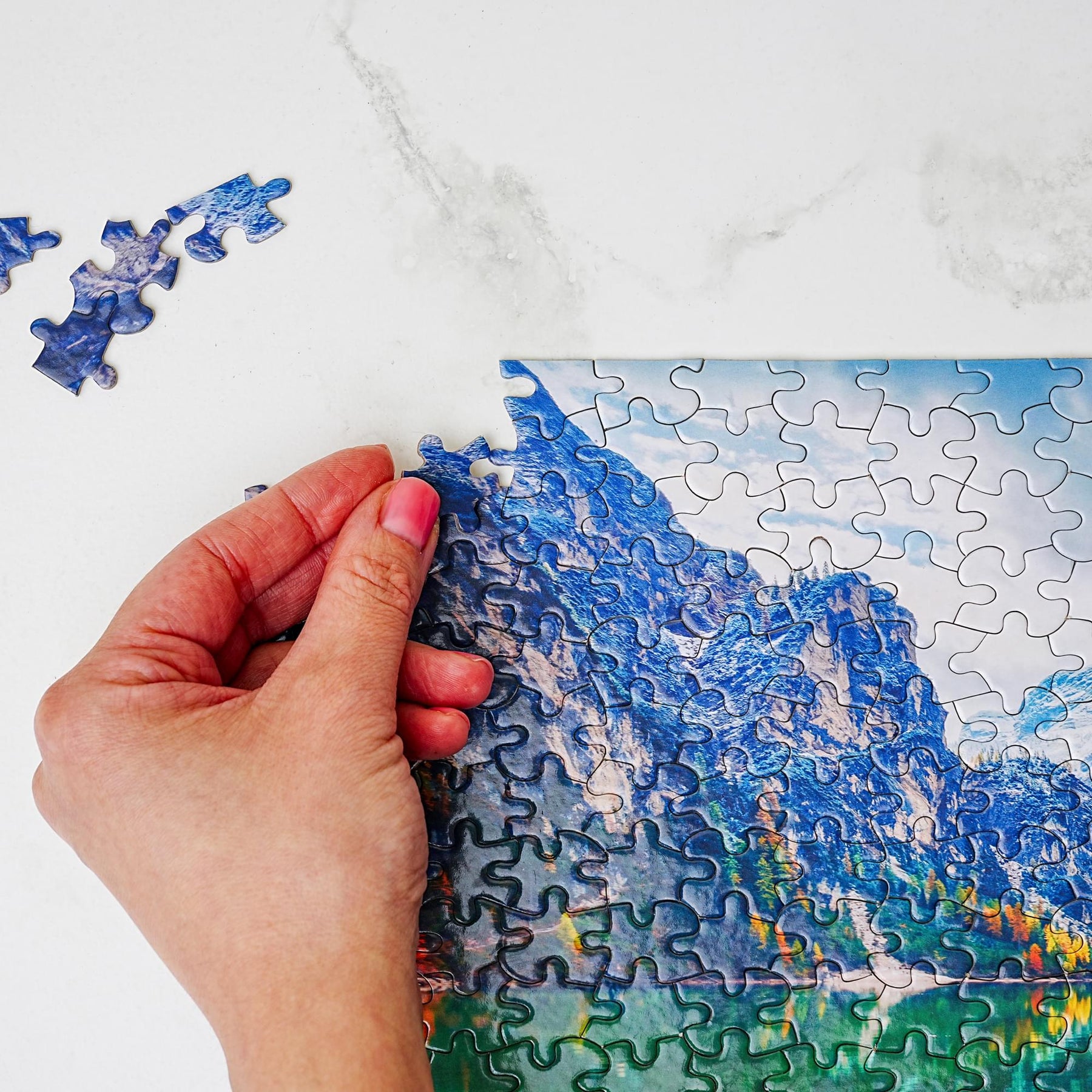 Boats 500 Piece Natures Beauty Jigsaw Puzzle