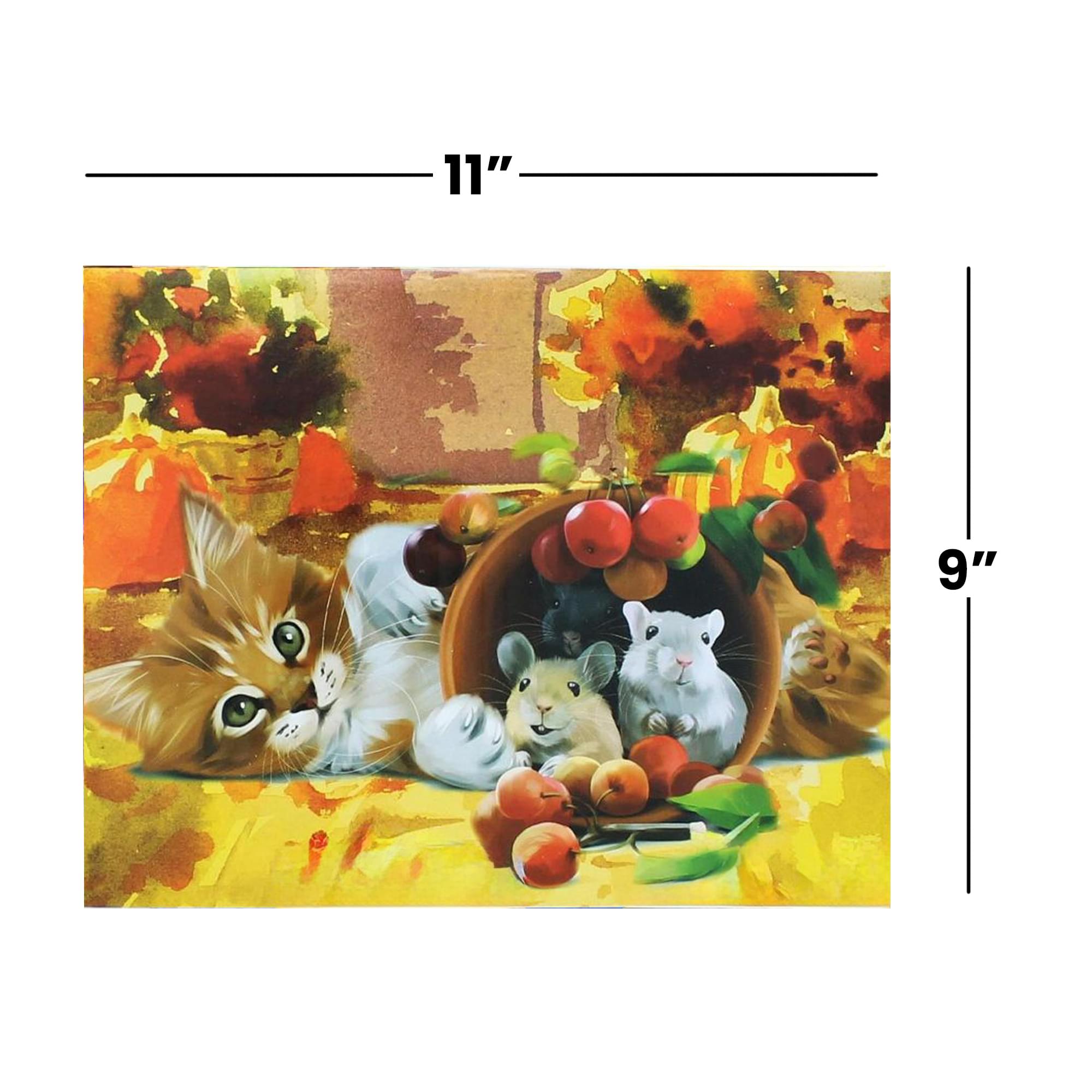 Cat and Mice 100 Piece Juvenile Collection Jigsaw Puzzle