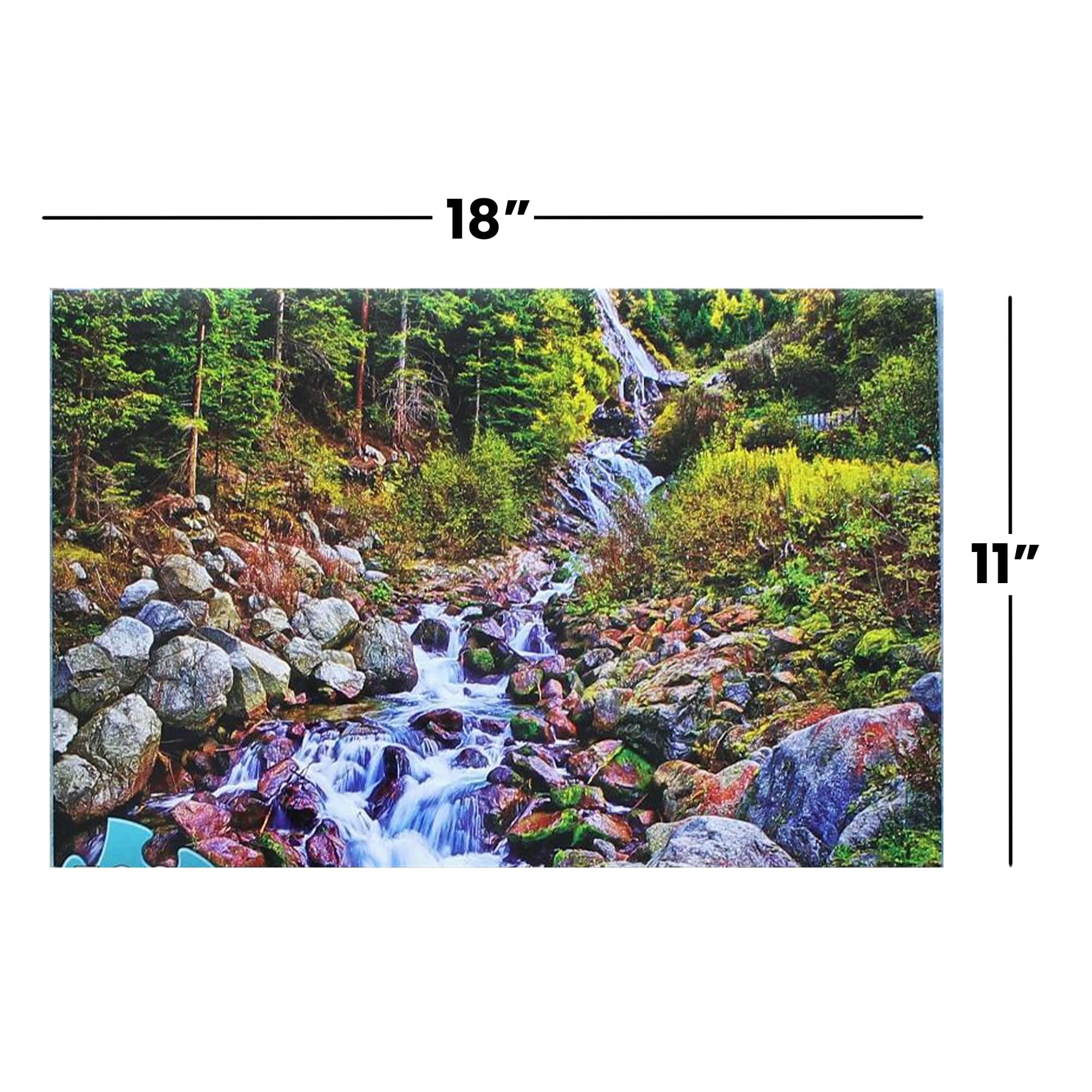 Babbling Brook 500 Piece Natures Beauty Jigsaw Puzzle