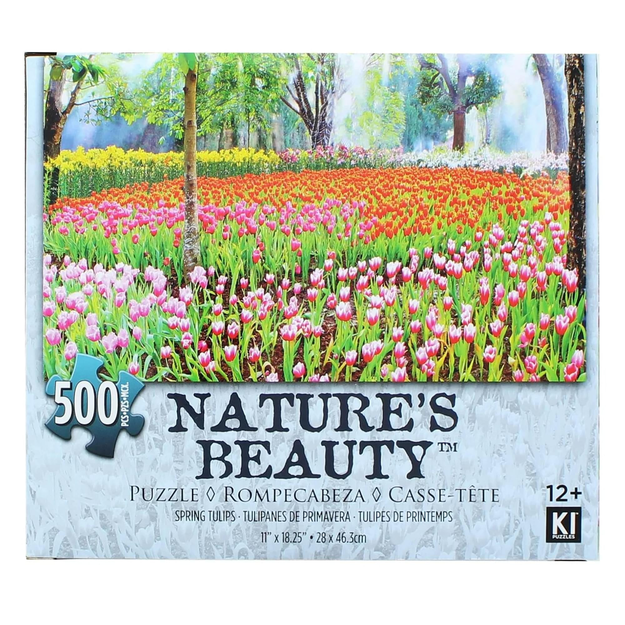 Wild Flowers 500 Piece Natures Beauty Jigsaw Puzzle