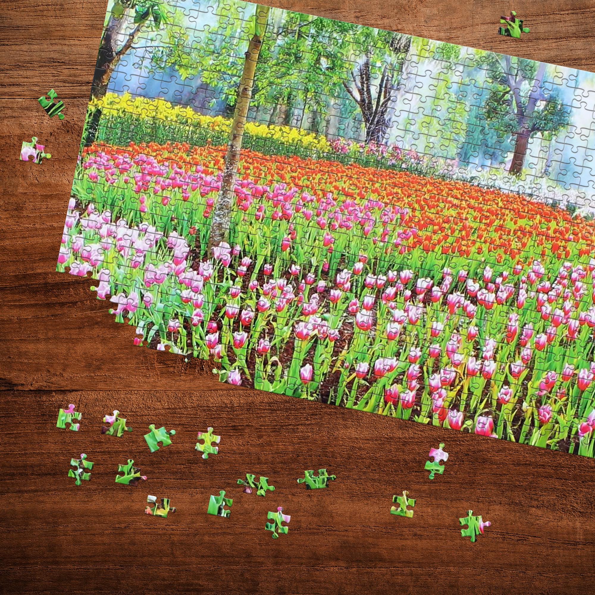 Wild Flowers 500 Piece Natures Beauty Jigsaw Puzzle