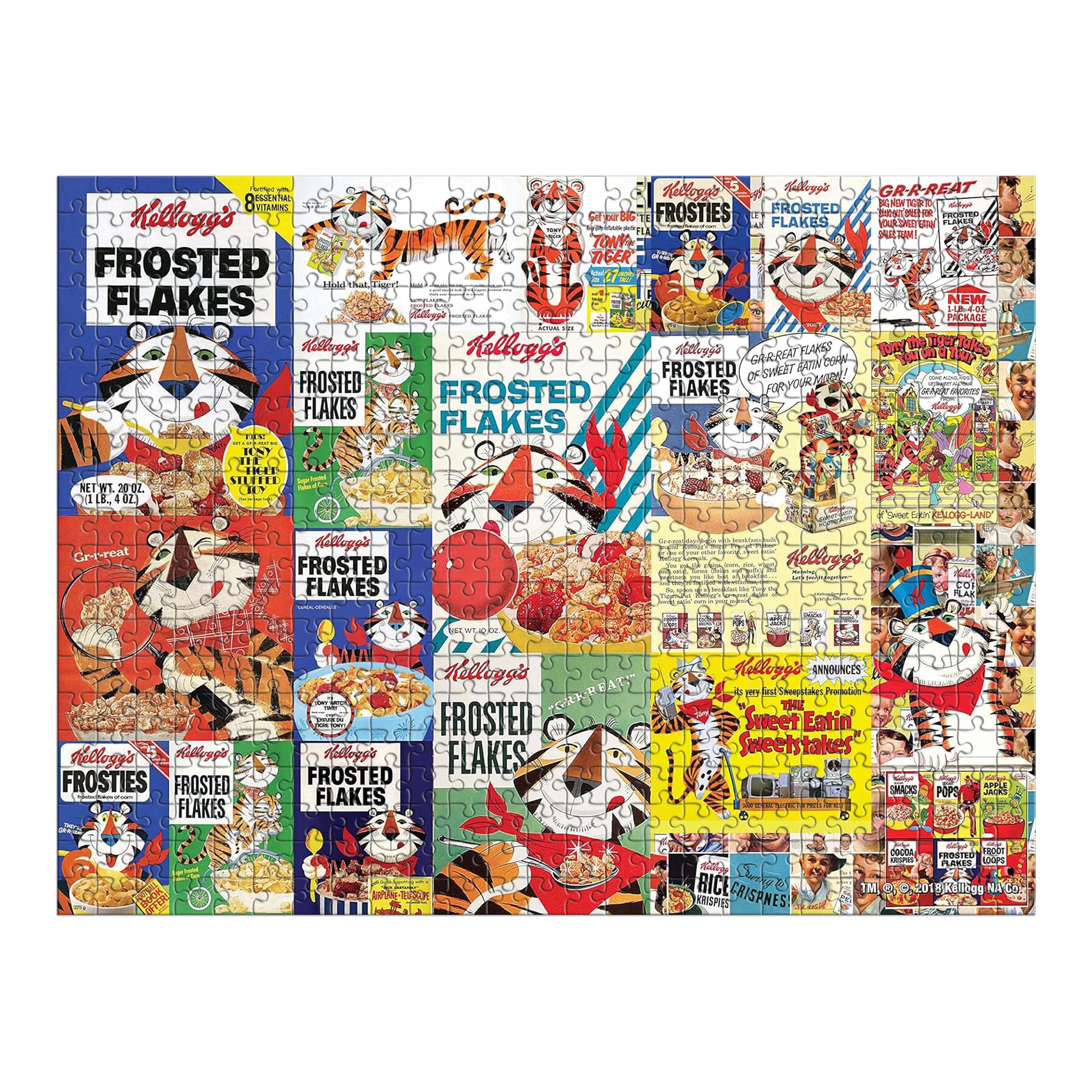 Kellogg's Vintage Frosted Flakes 500 Piece Jigsaw Puzzle