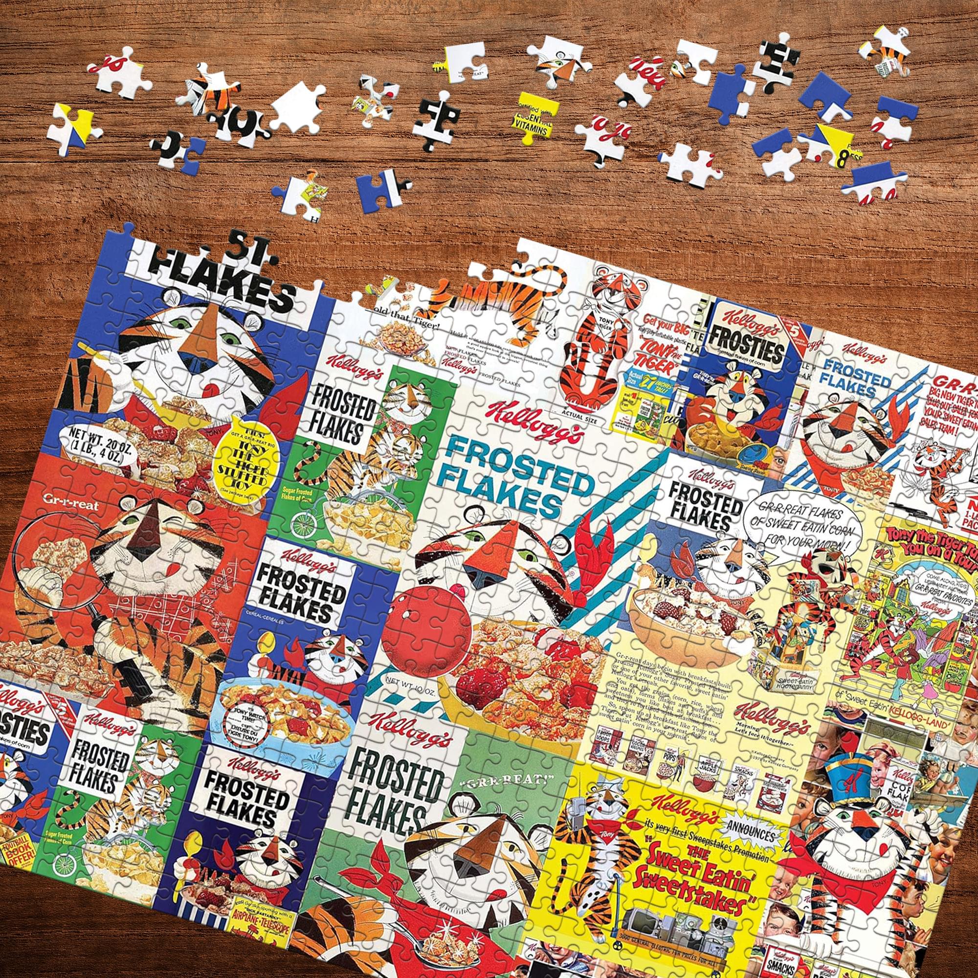 Kellogg's Vintage Frosted Flakes 500 Piece Jigsaw Puzzle