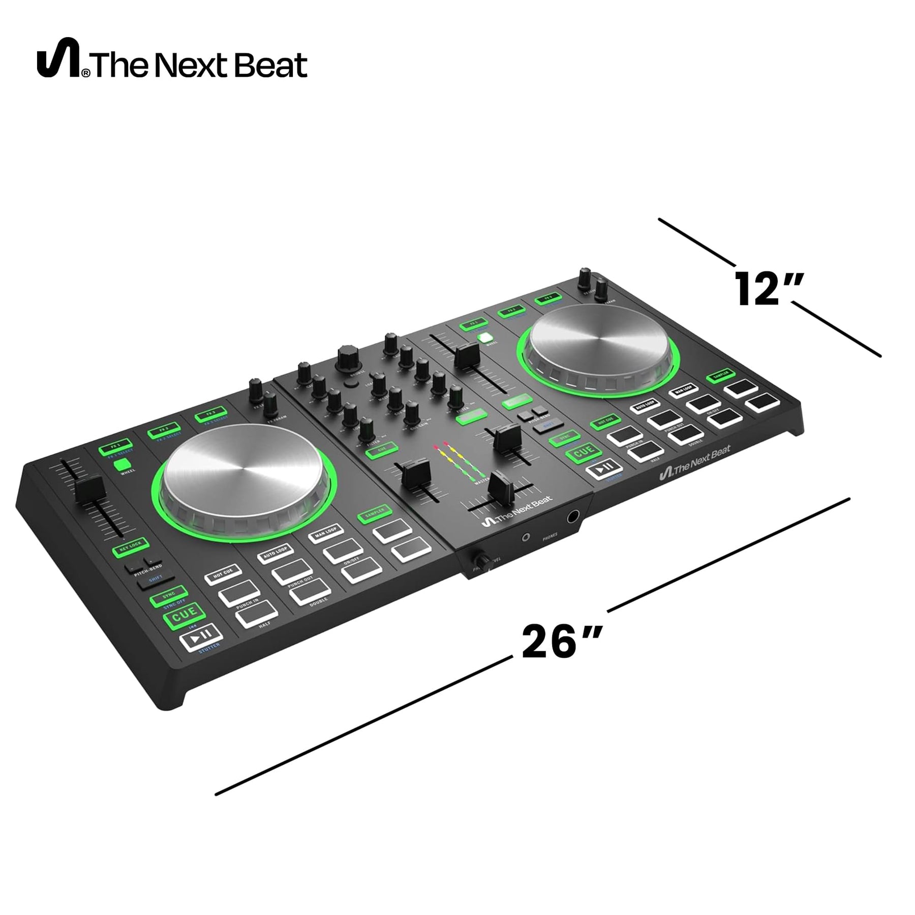 The Next Beat LX1 DJ Controller and Mixer By Tiesto