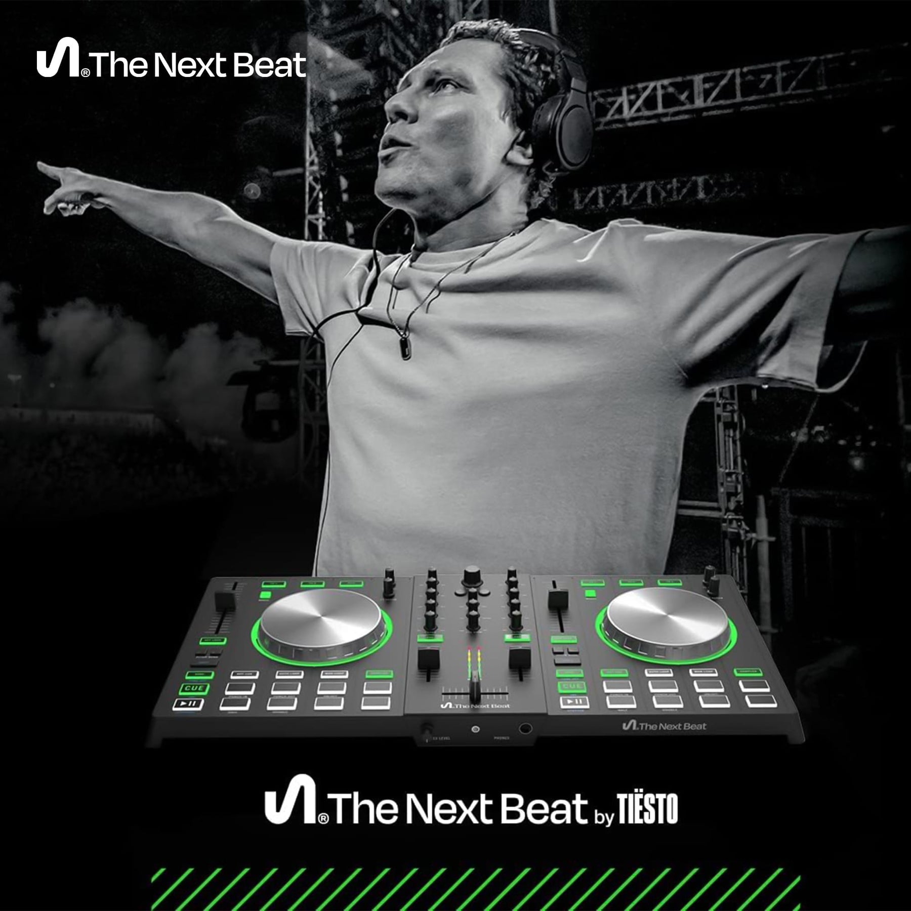 The Next Beat LX1 DJ Controller and Mixer By Tiesto