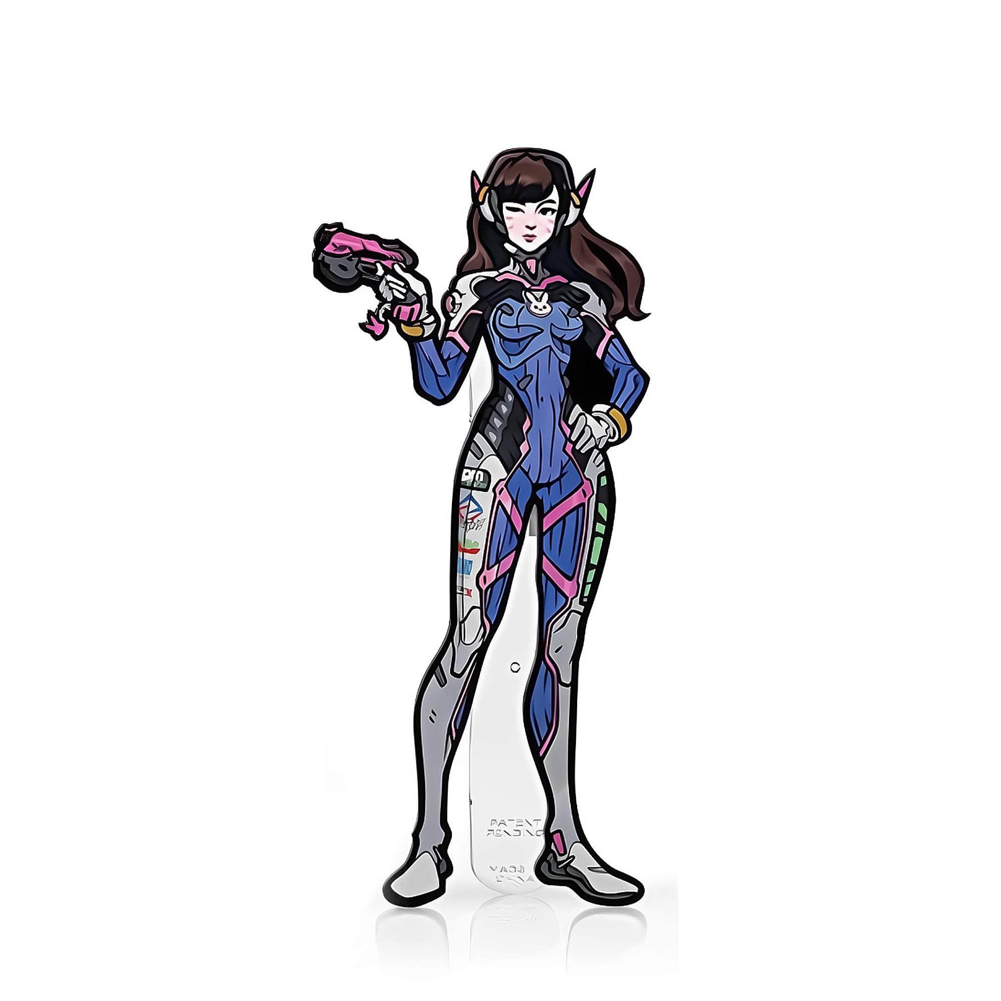 Overwatch 3-Inch Collectible Enamel FiGPiN Wave 1 - D. Va