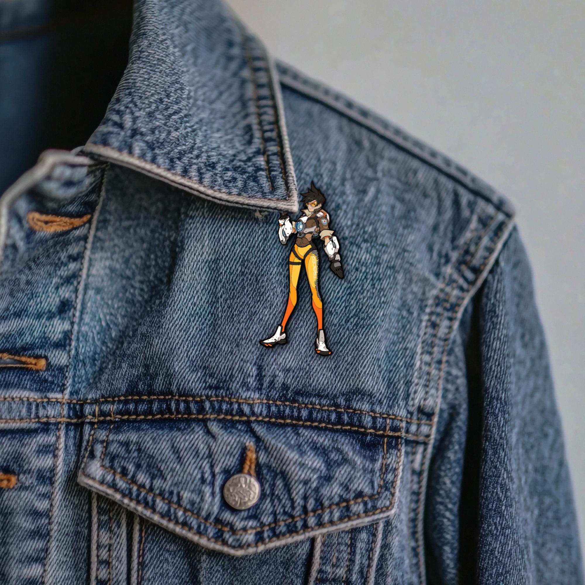 Overwatch 3-Inch Collectible Enamel FiGPiN Wave 1 - Tracer