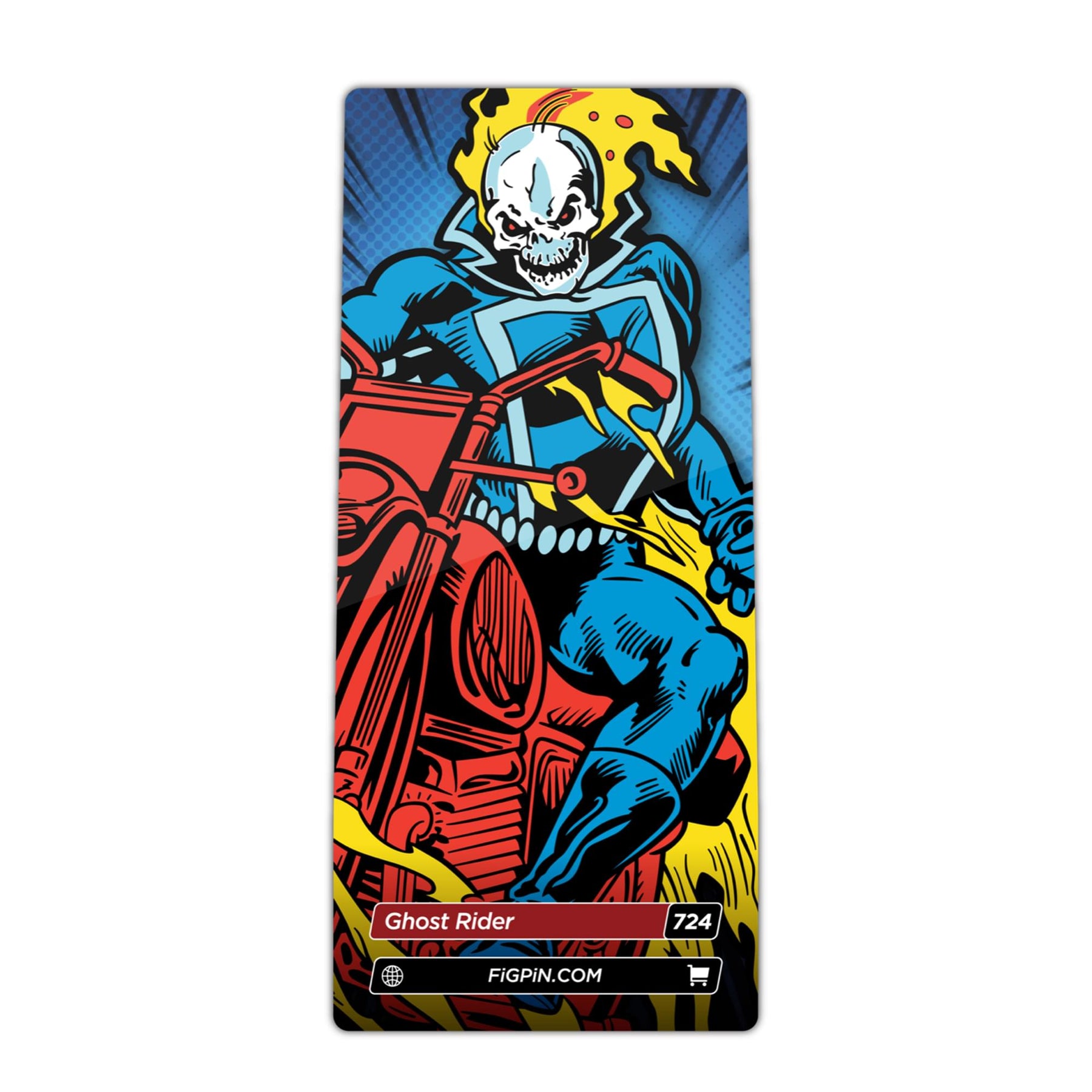 Marvel Classic Comics Ghost Rider FiGPiN Enamel Pin #724