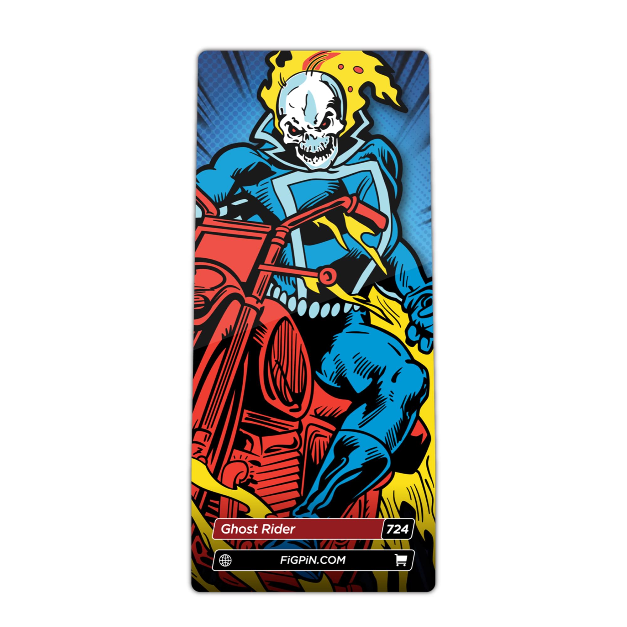 Marvel Classic Comics Ghost Rider FiGPiN Enamel Pin #724
