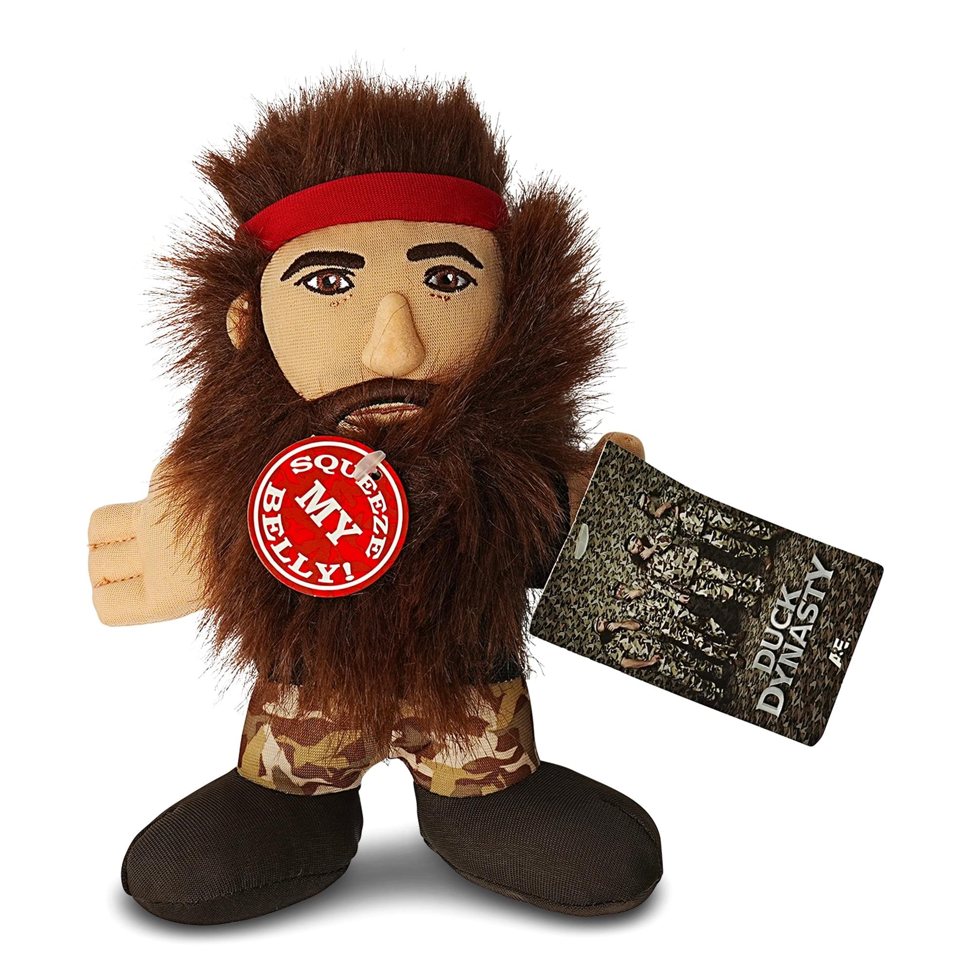 Duck Dynasty 8" Plush With Sound Willie