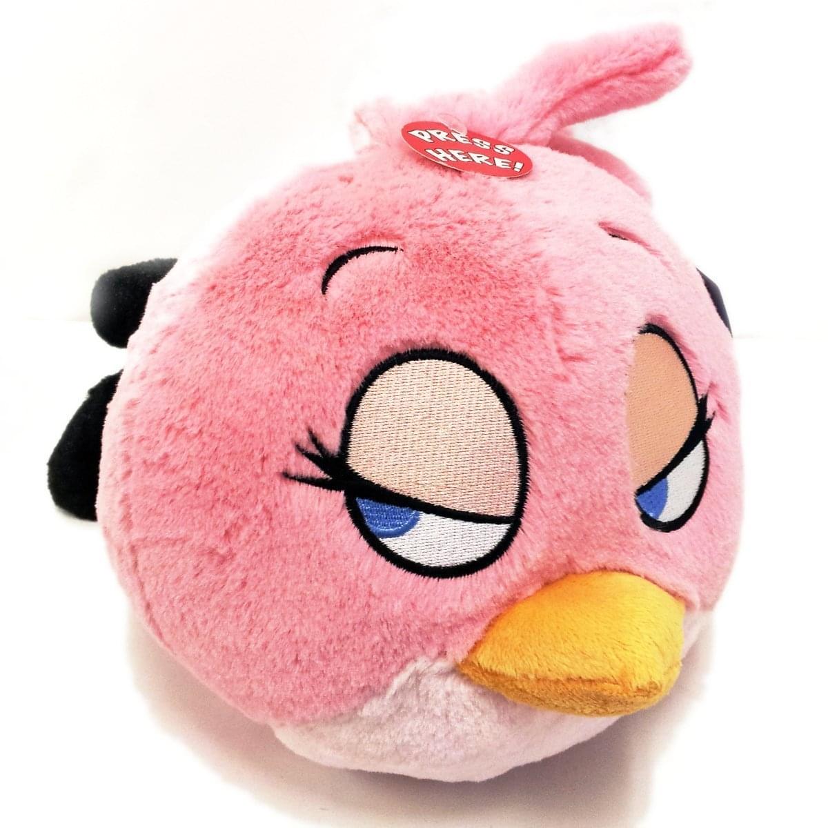 Angry Birds 8" Talking Plush: Pink Bird