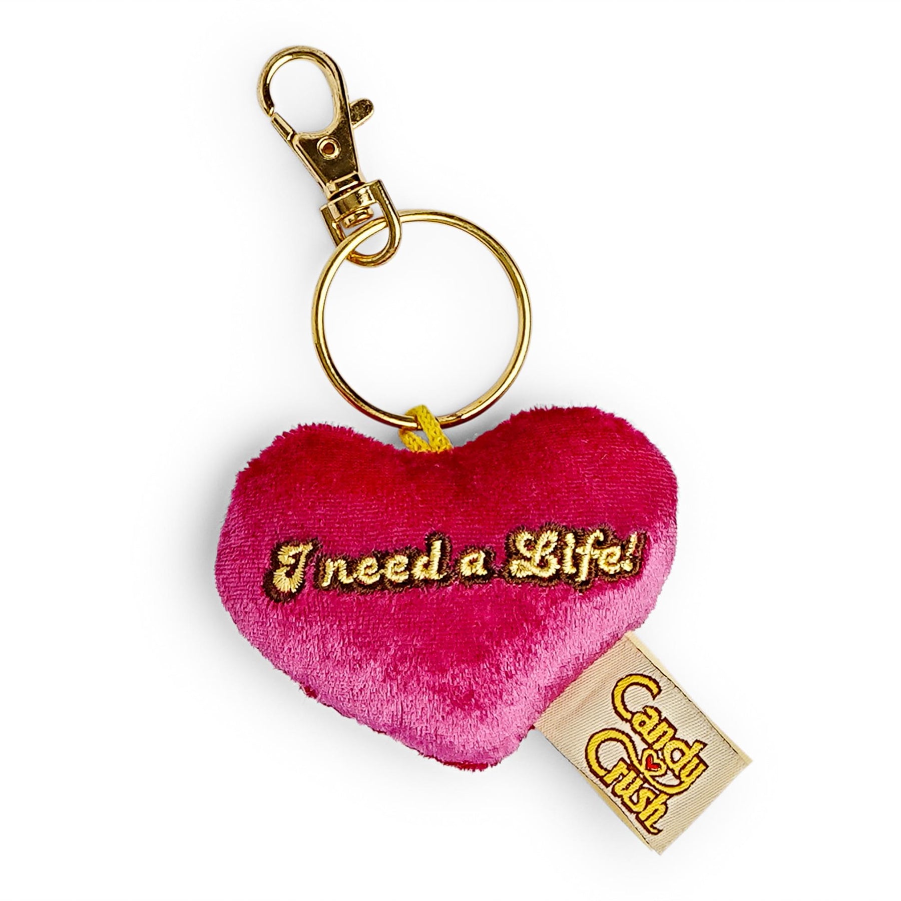 Candy Crush Saga Plush Clip On: I Need A Life