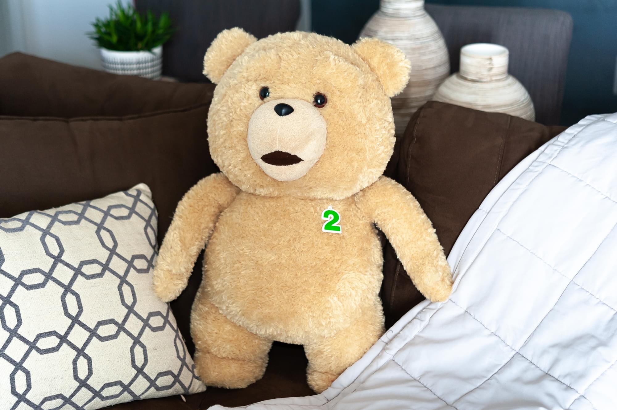 Ted 2 Talking Ted Full Size Plush Stuffed Animal *Explicit* | 24 Inches Tall