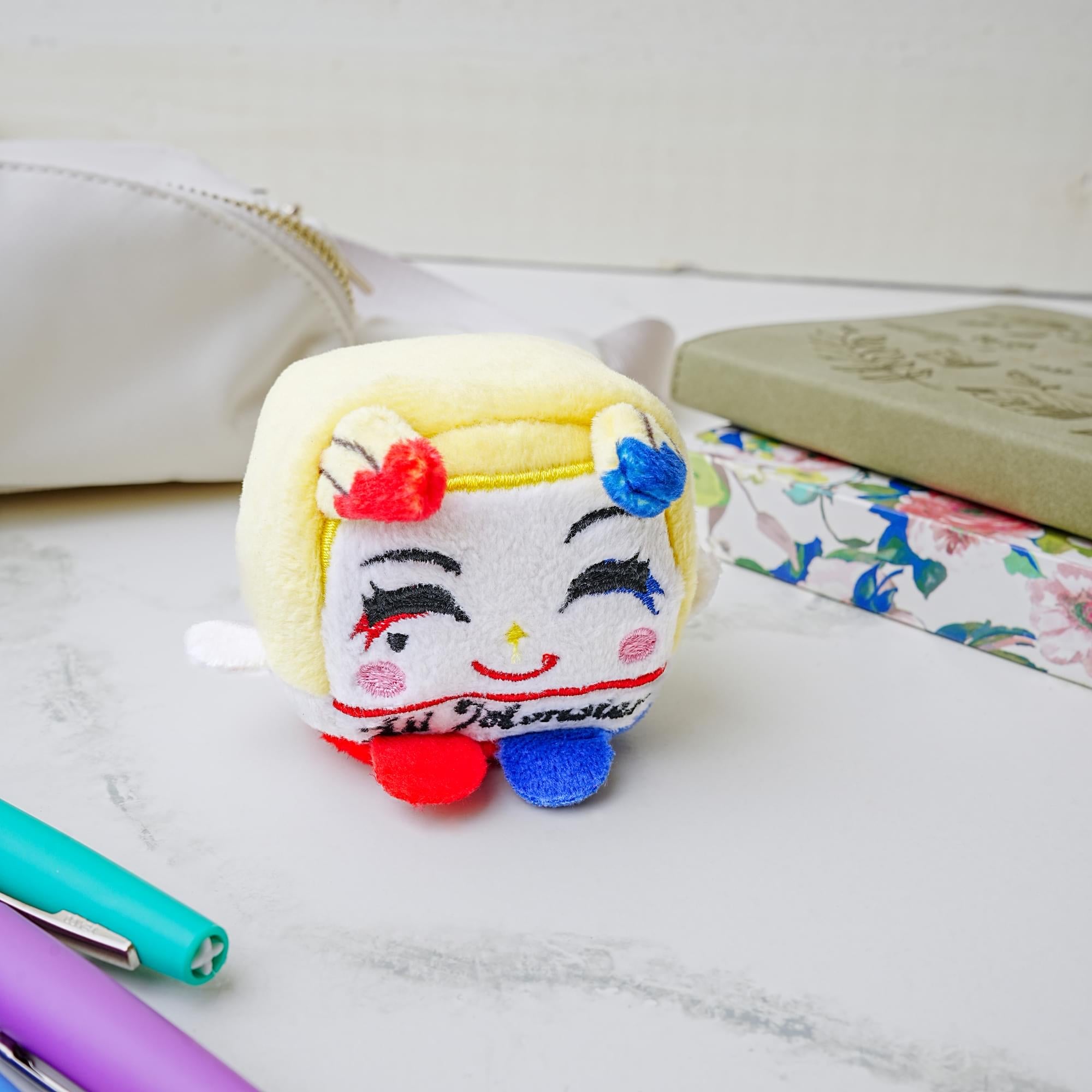 Suicide Squad 2.5" Kawaii Cube Plush: Harley Quinn
