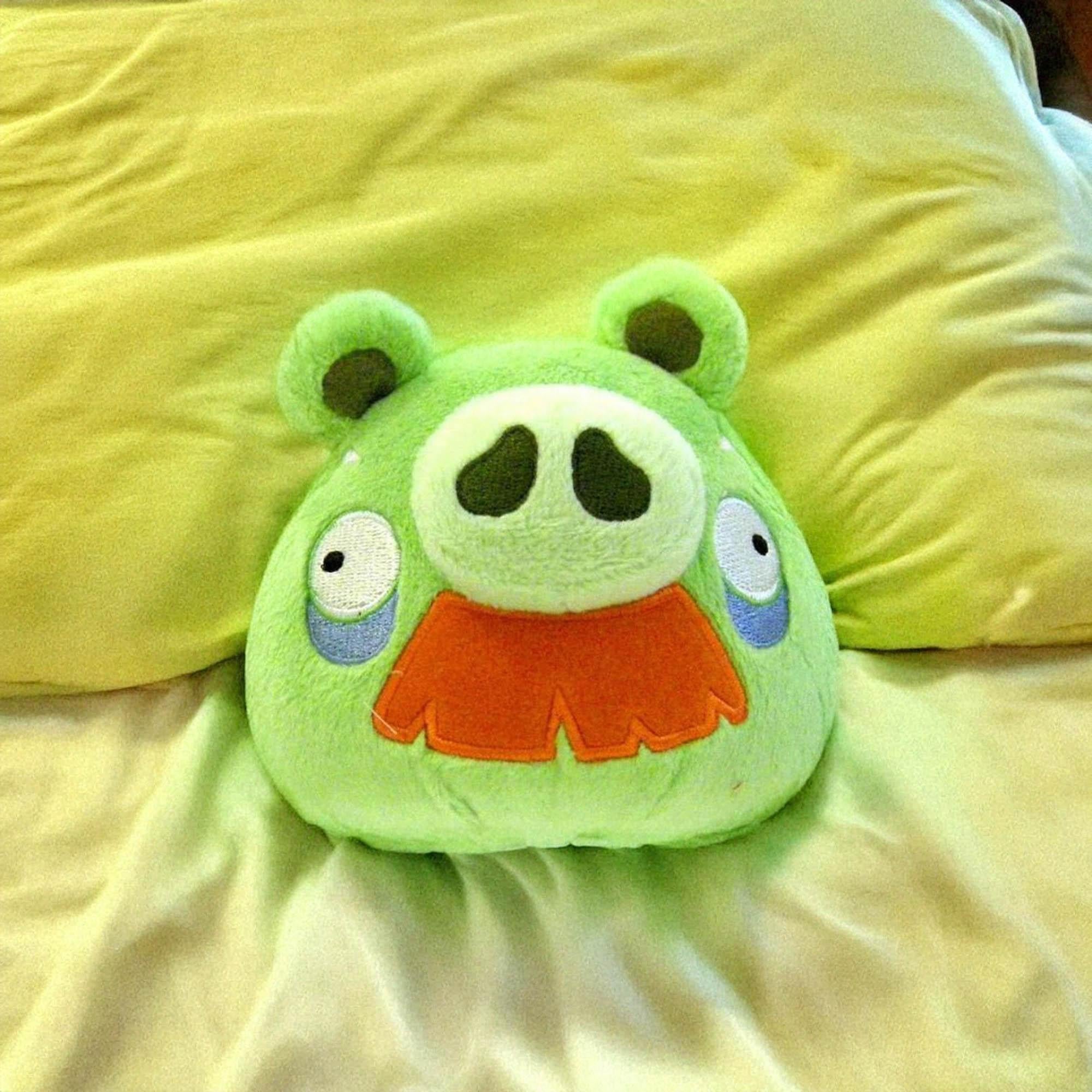 Angry Birds 12" Moustache Pig Plush Officially Licensed