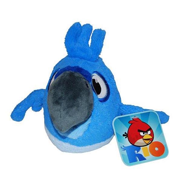 Angry Birds Rio 16" Deluxe Plush: Blu Bird