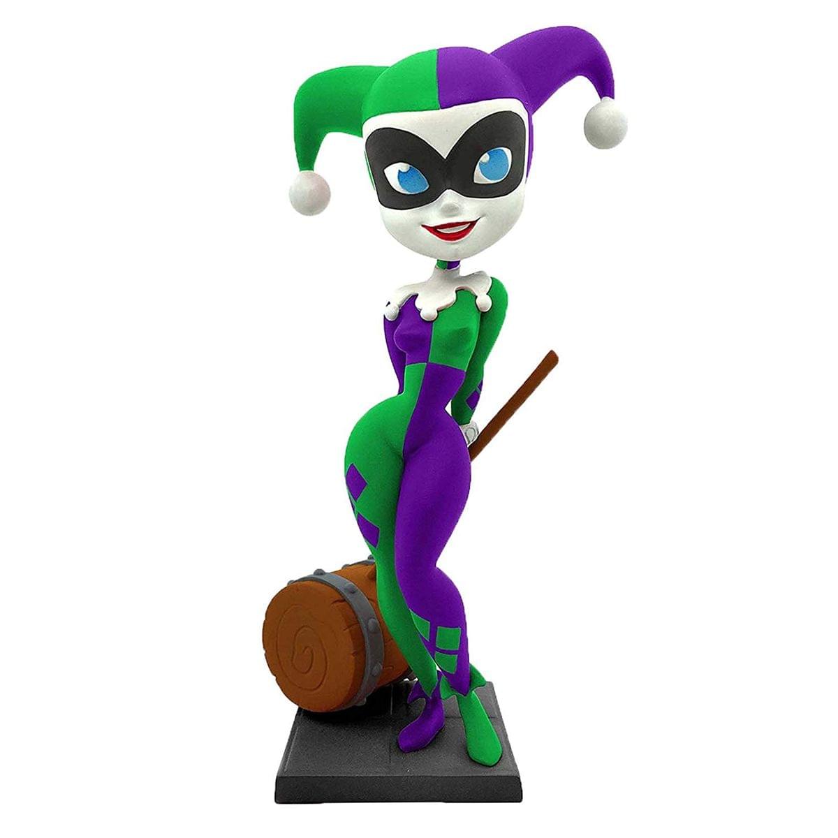DC Comics Purple & Green Harley Quinn 7-Inch Vinyl Figure SDCC Exclusive