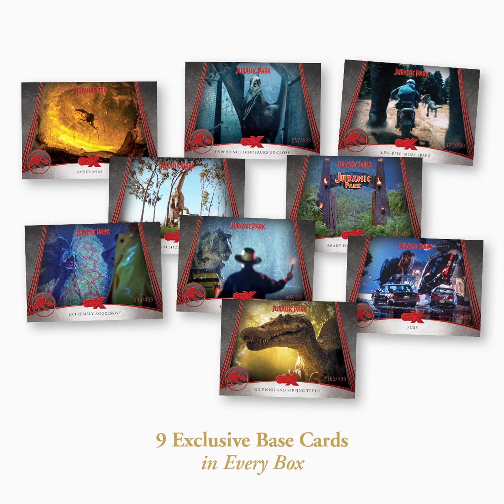 Jurassic Park 2025 Cryptozoic CZX SDCC Exclusive Preview Box | 10 Cards
