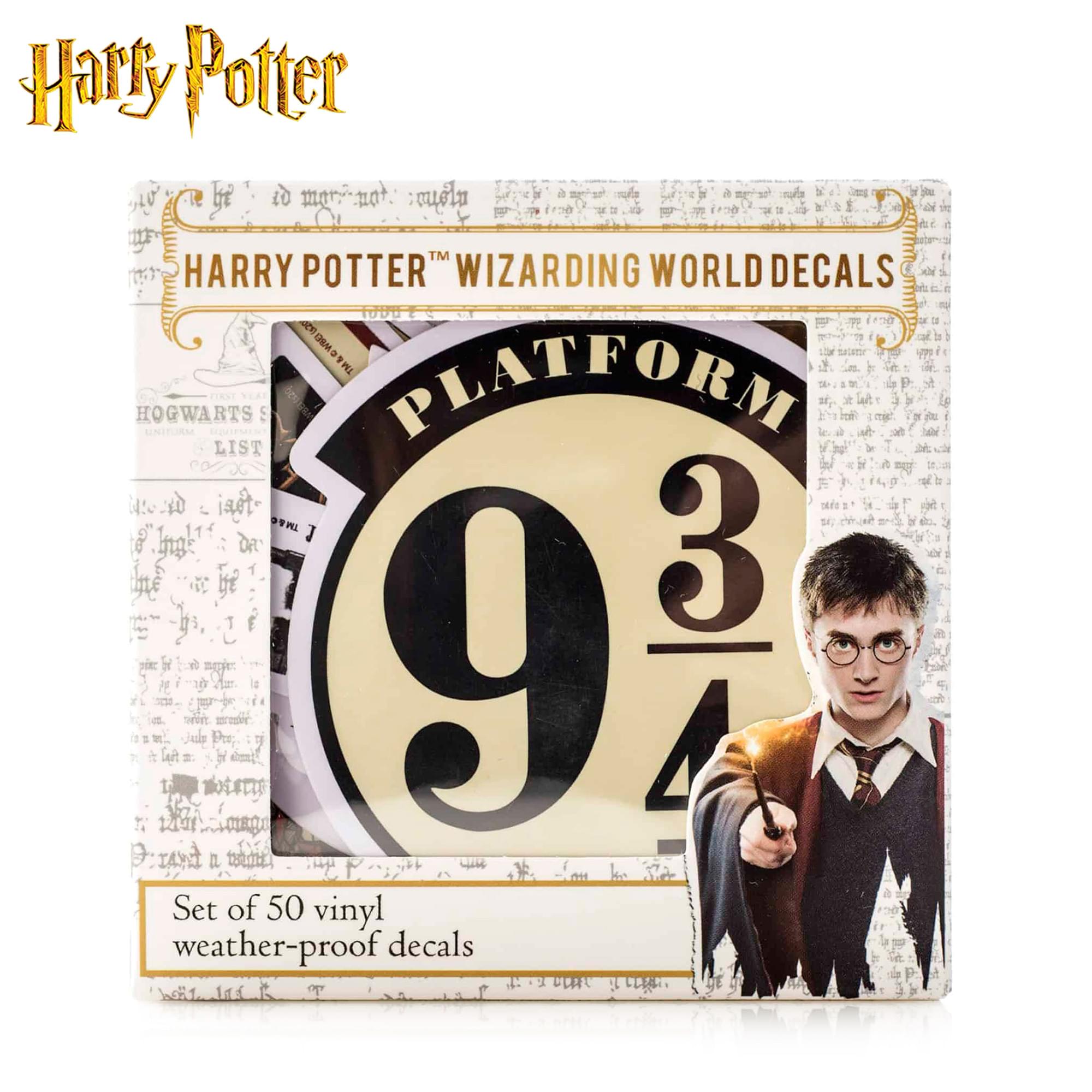 Harry Potter Wizarding World Vinyl Decal 50-Pack