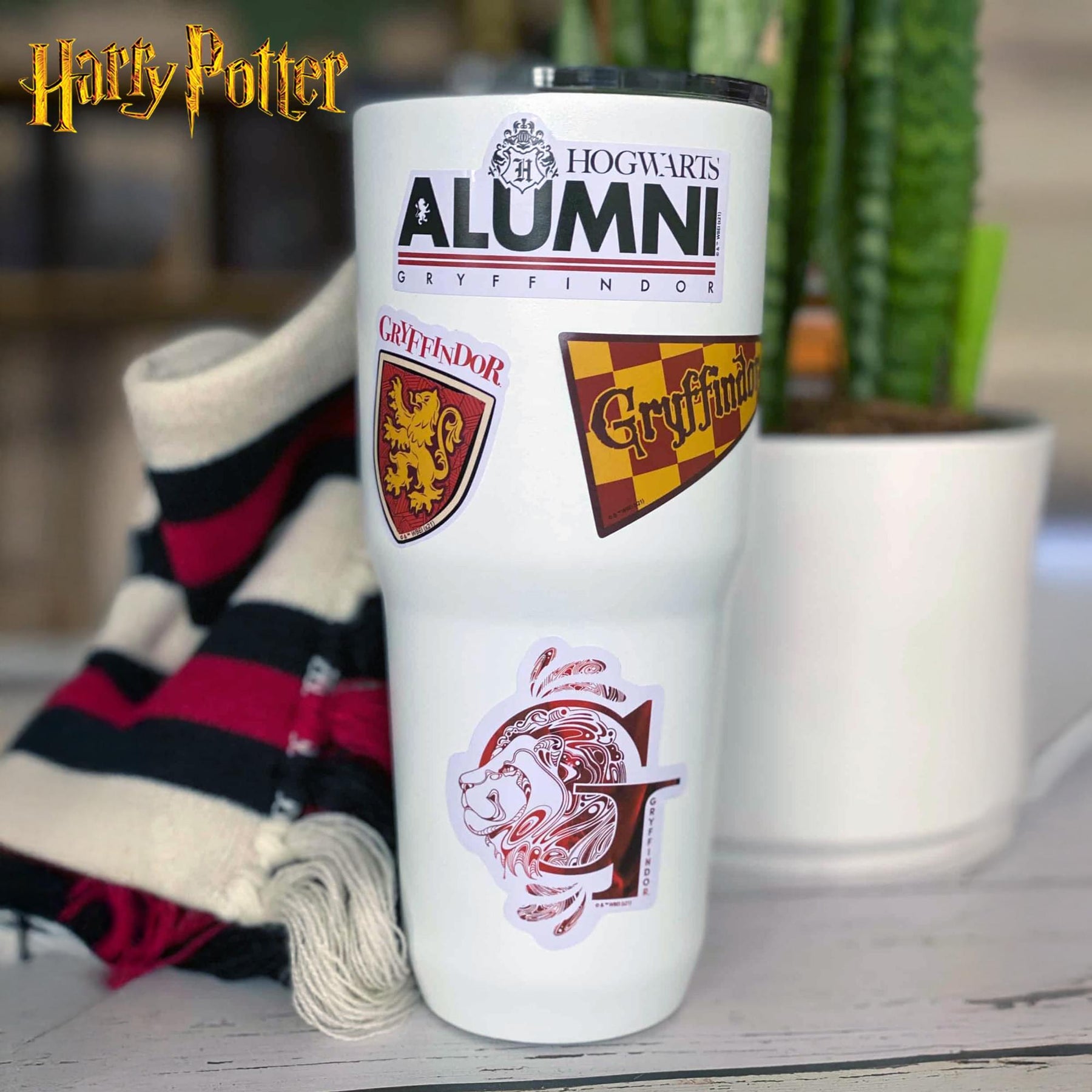 Harry Potter House Gryffindor Vinyl Decal 50-Pack