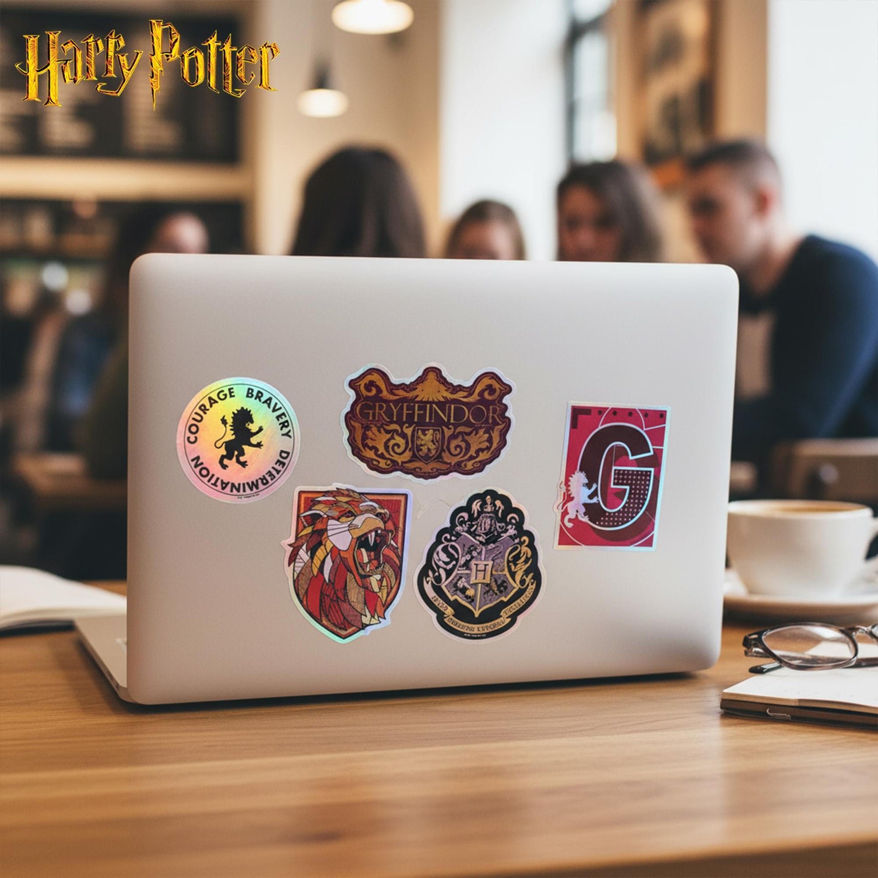 Harry Potter House Gryffindor Vinyl Decal 50-Pack
