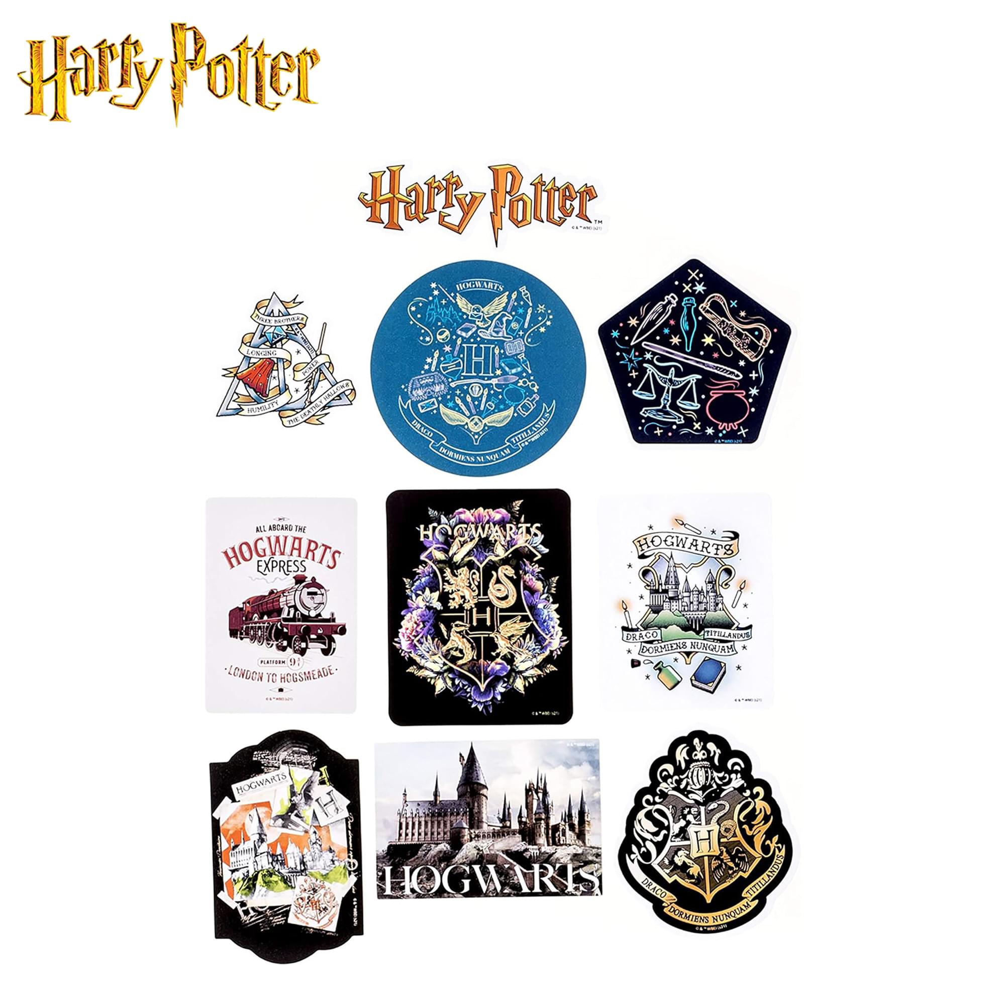 Harry Potter House Hufflepuff Vinyl Decal 60-Pack