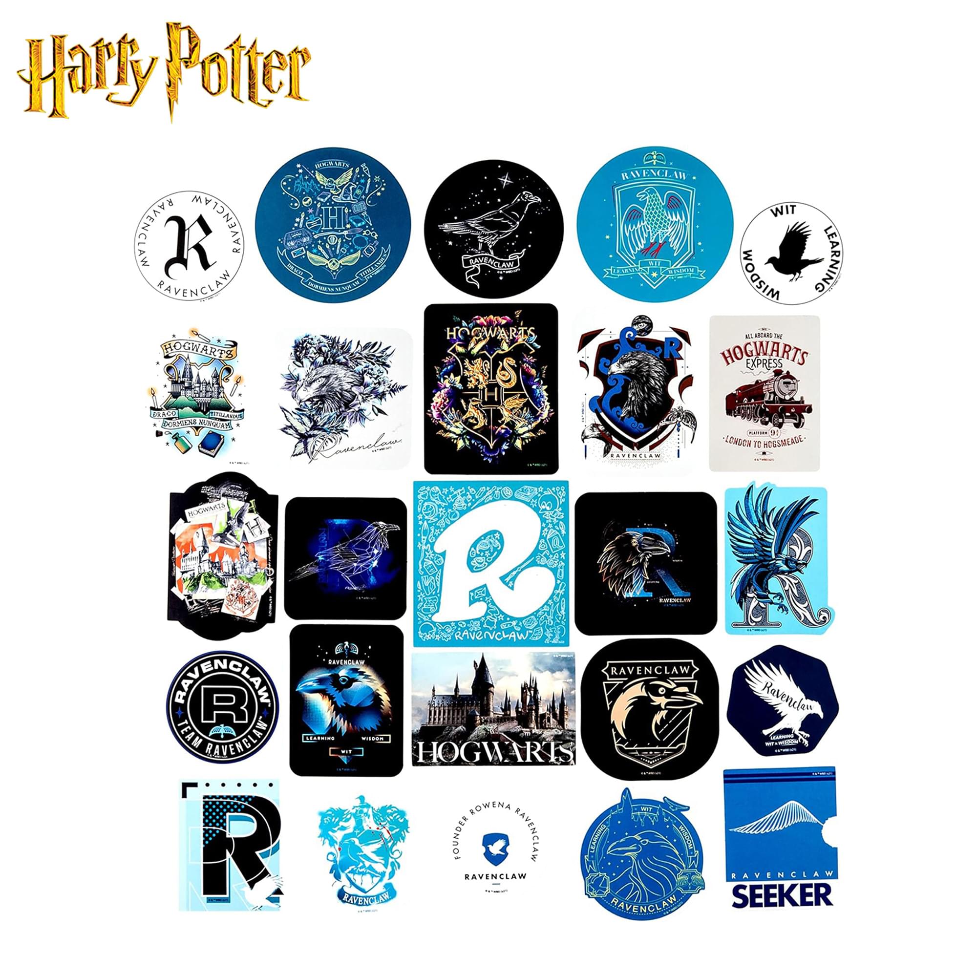Harry Potter House Ravenclaw Vinyl Decal 60-Pack