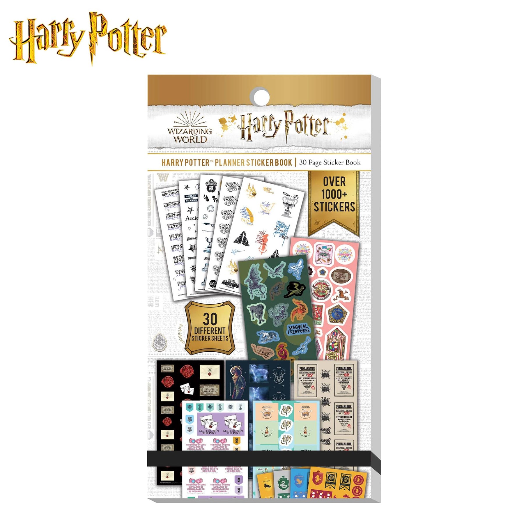 Harry Potter Planner 30-Page Sticker Book | 1000+ Stickers