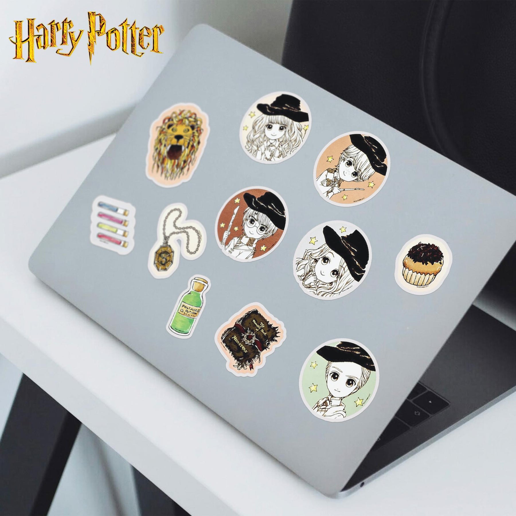 Harry Potter Magical Characters & Icons Vinyl Decal 50-Pack