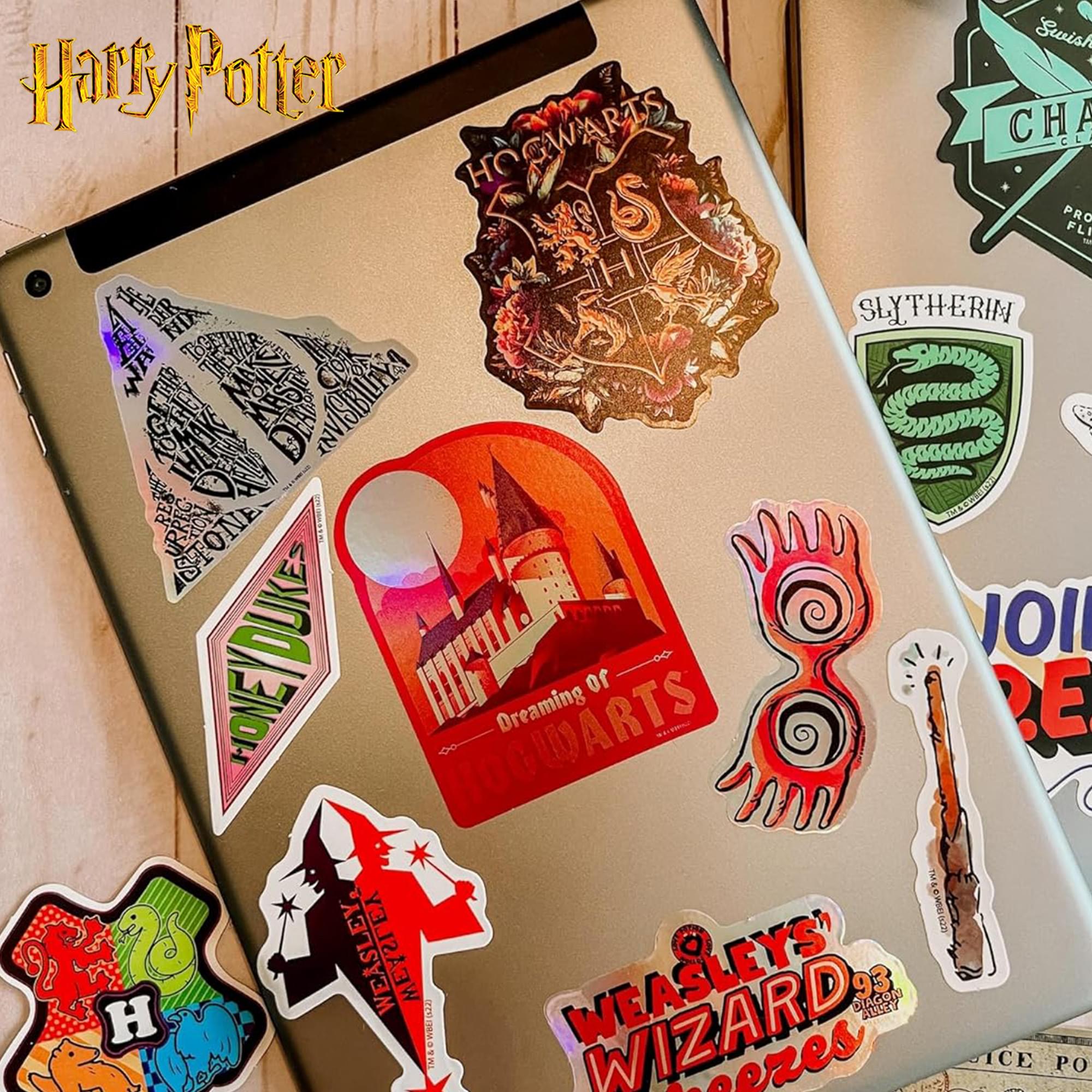 Harry Potter Clear Variety Vinyl Decal 50-Pack