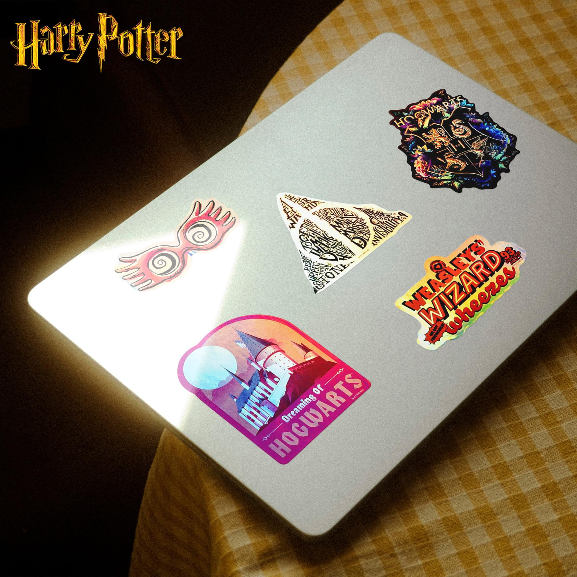 Harry Potter Clear Variety Vinyl Decal 50-Pack