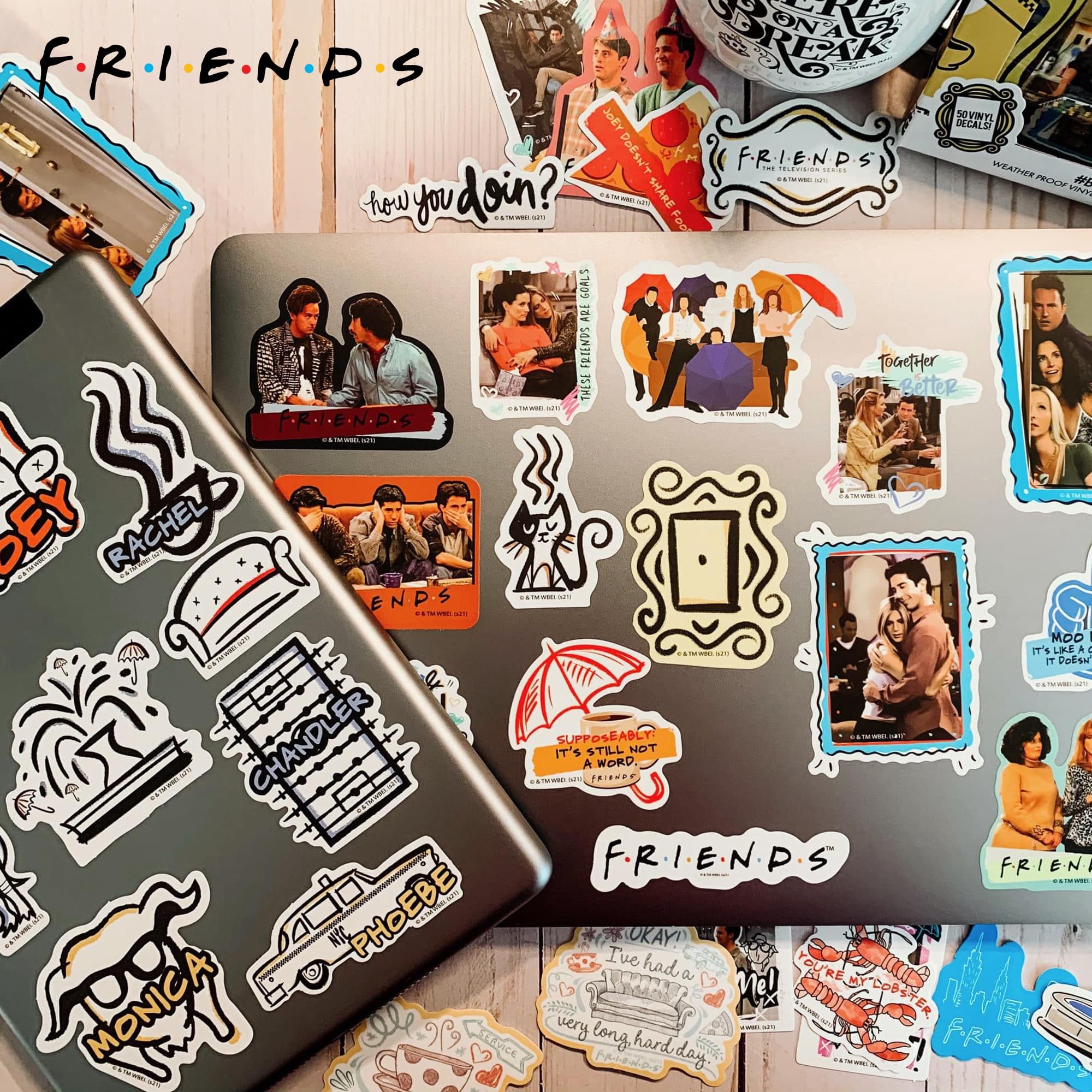 Friends #BESTIES Vinyl Decal 50-Pack