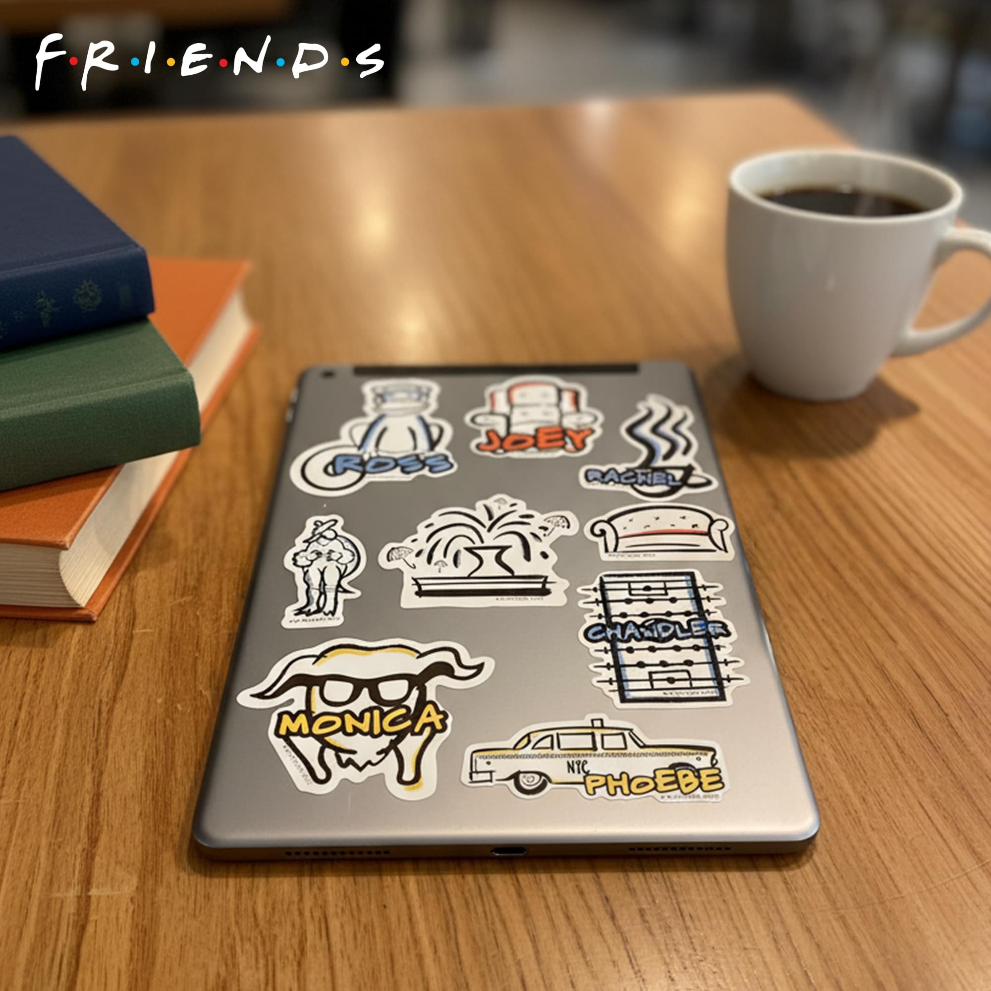 Friends #BESTIES Vinyl Decal 50-Pack