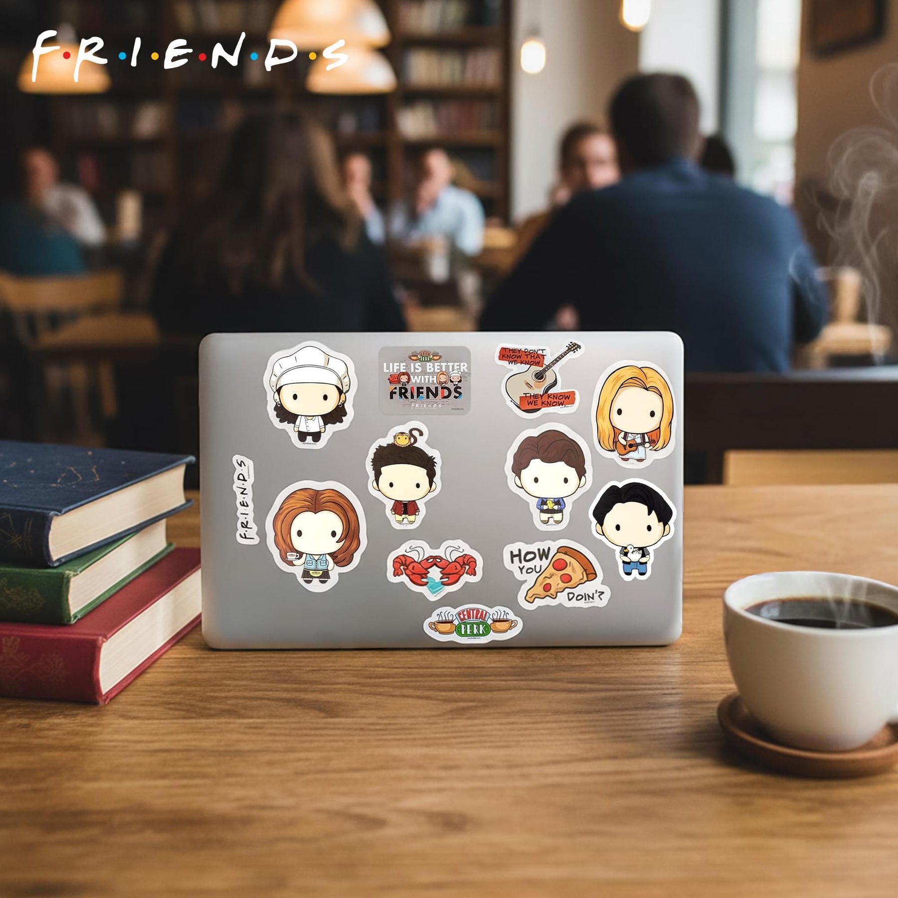 Friends #FRIENDSHIPGOALS Vinyl Decal 60-Pack