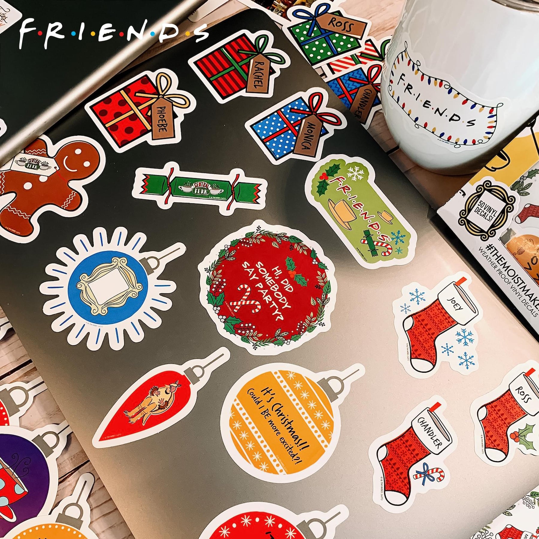 Friends #THEMOISTMAKER Vinyl Decal 50-Pack