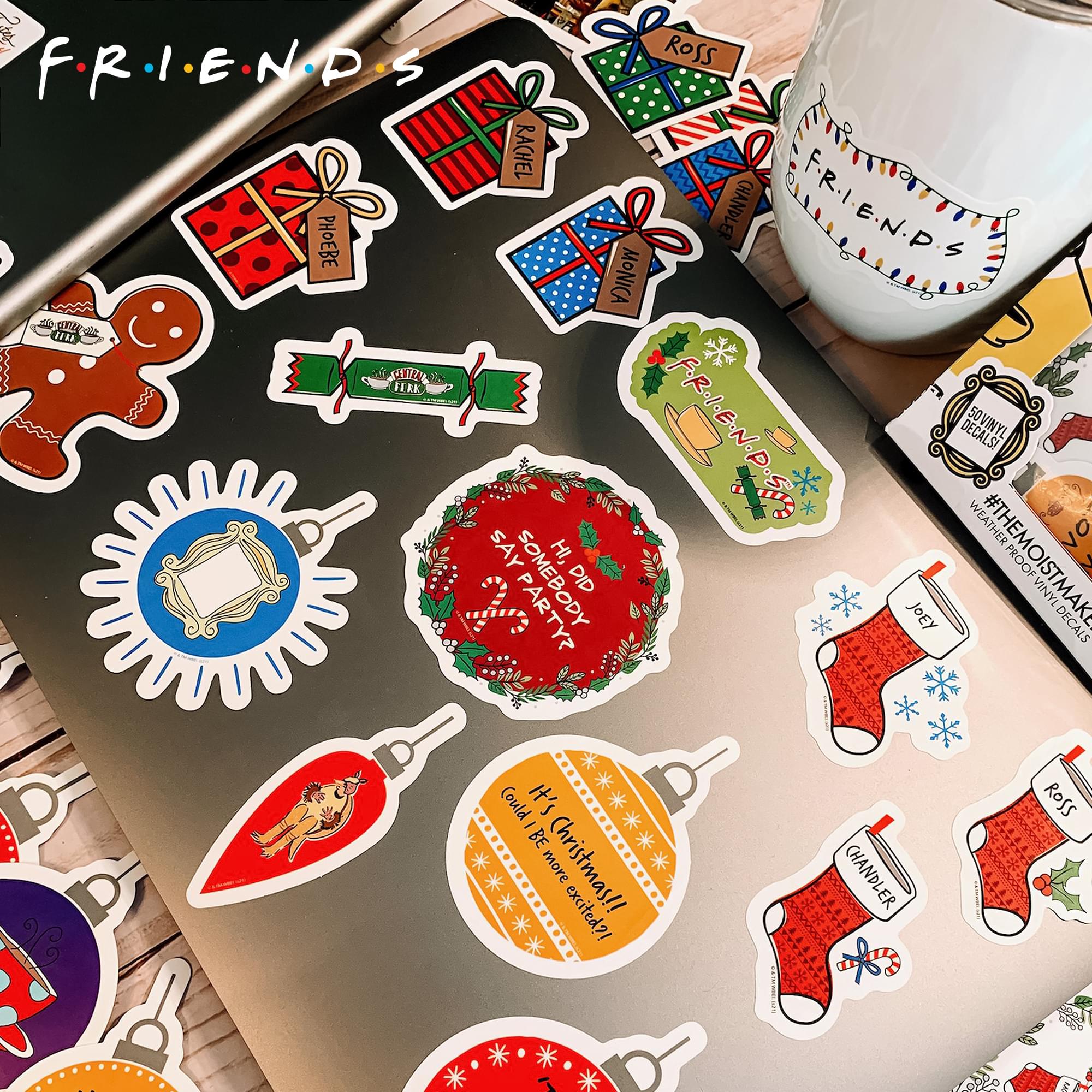 Friends #THEMOISTMAKER Vinyl Decal 50-Pack