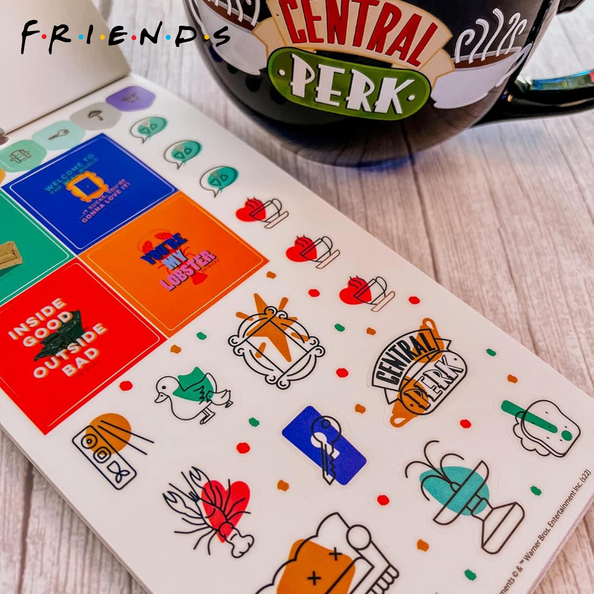 Friends Planner 30-Page Sticker Book | 1000+ Stickers