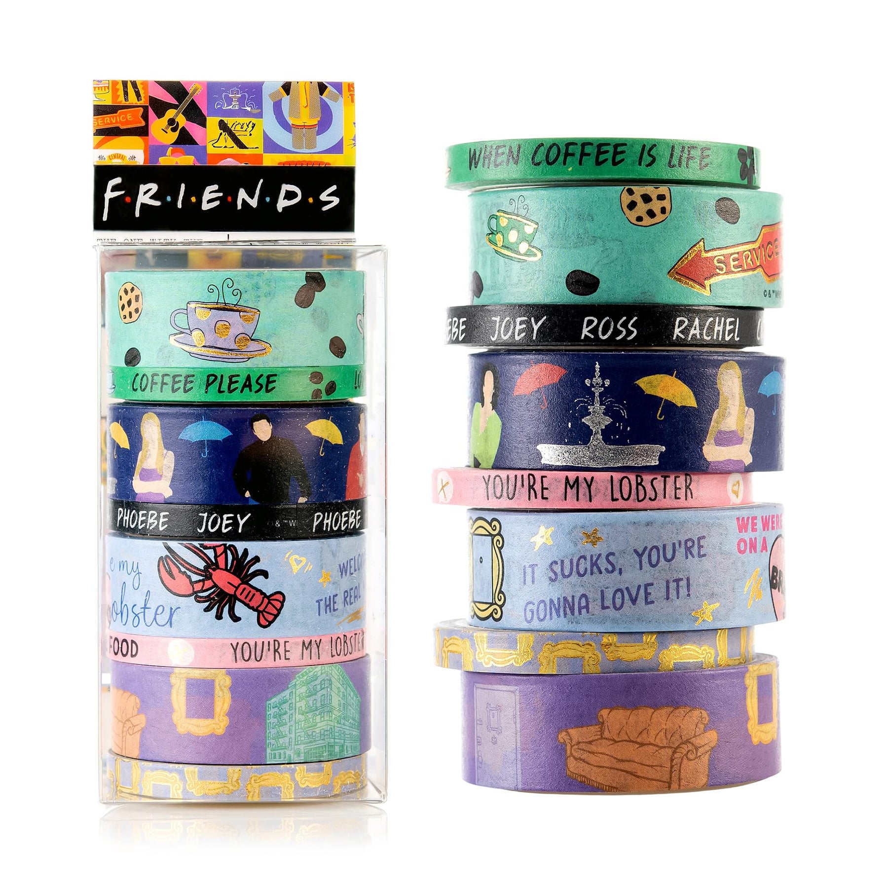 Friends Washi Tape | Set of 8