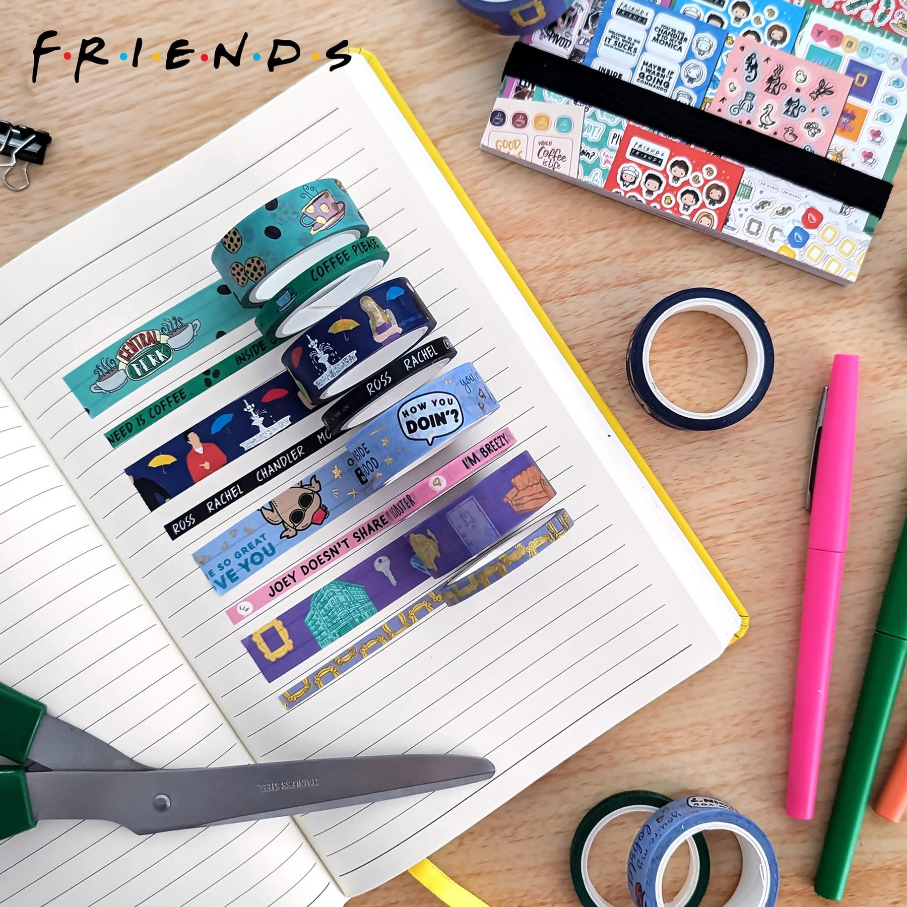 Friends Washi Tape | Set of 8