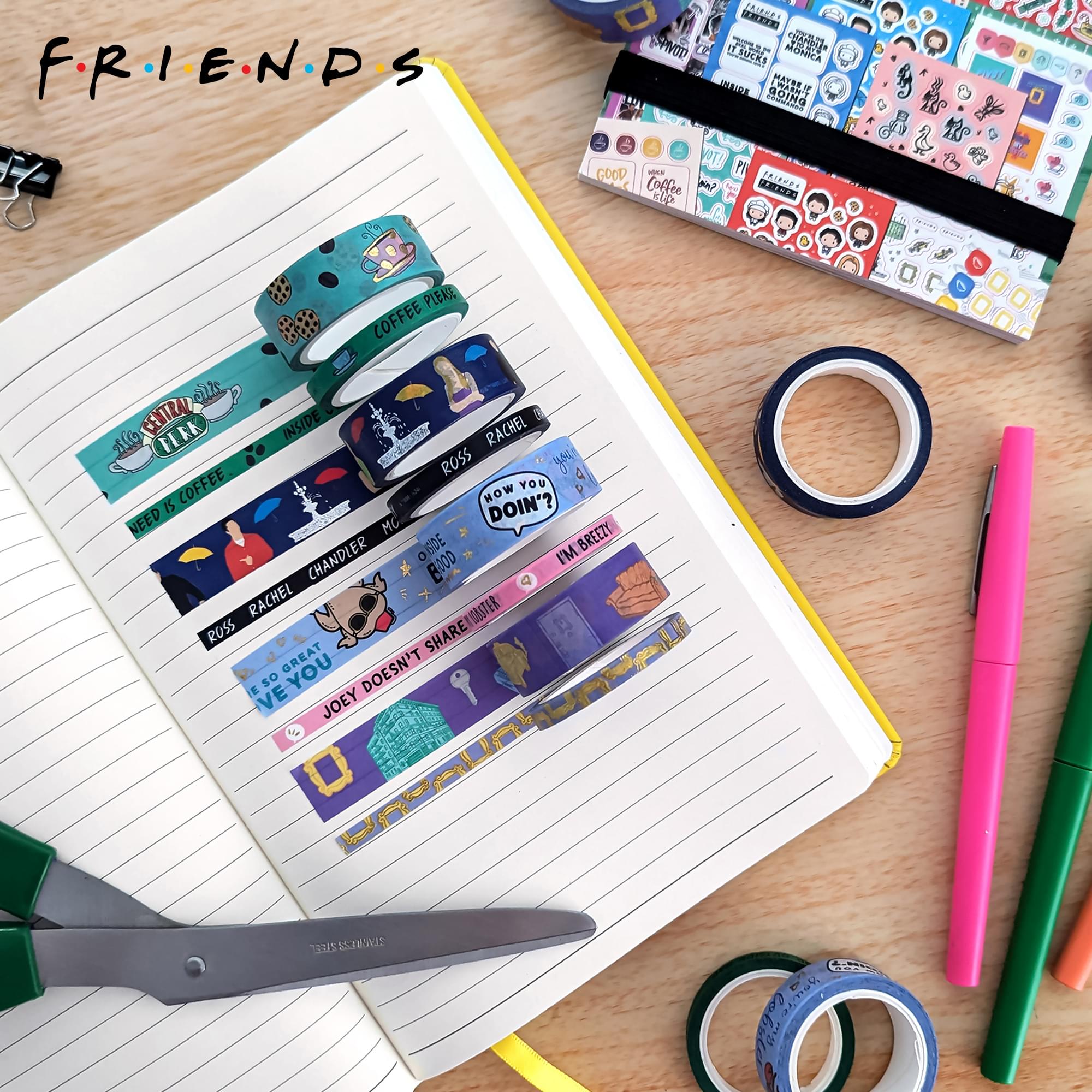 Friends Washi Tape | Set of 8