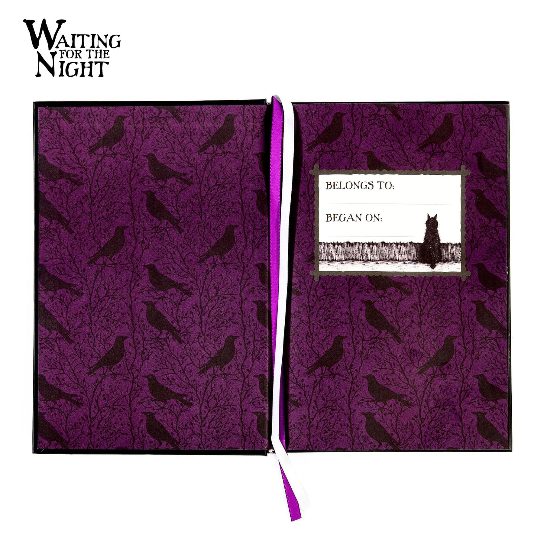 Waiting For The Night Reading Journal | 150 Pages