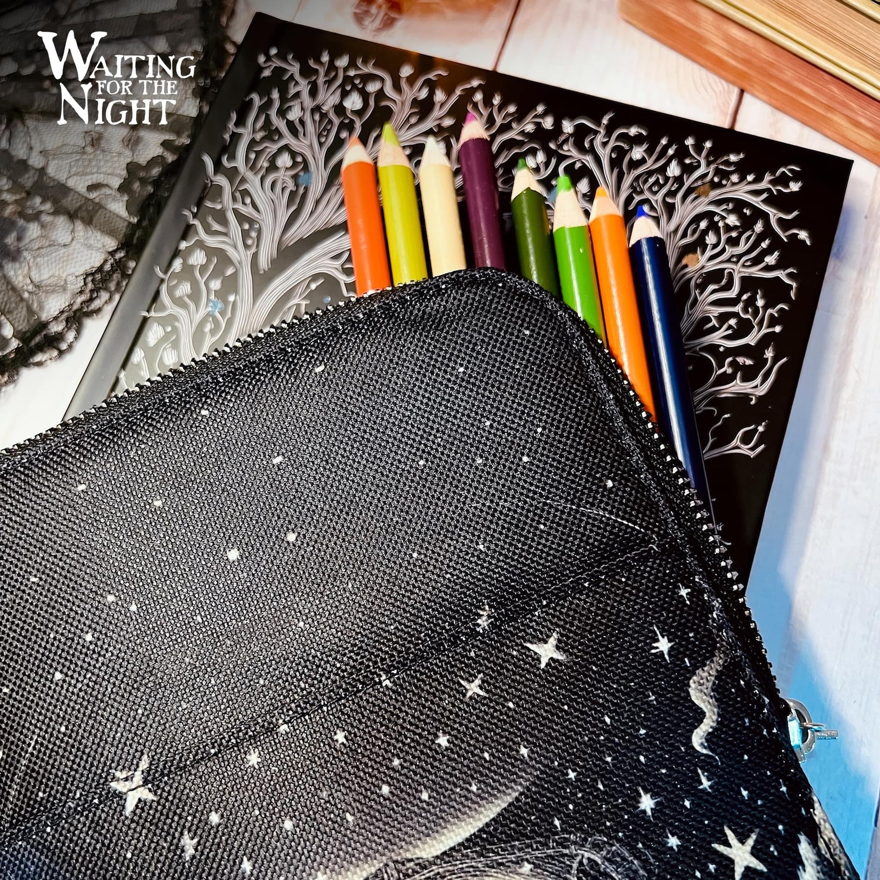 Waiting For The Night Pencil Pouch