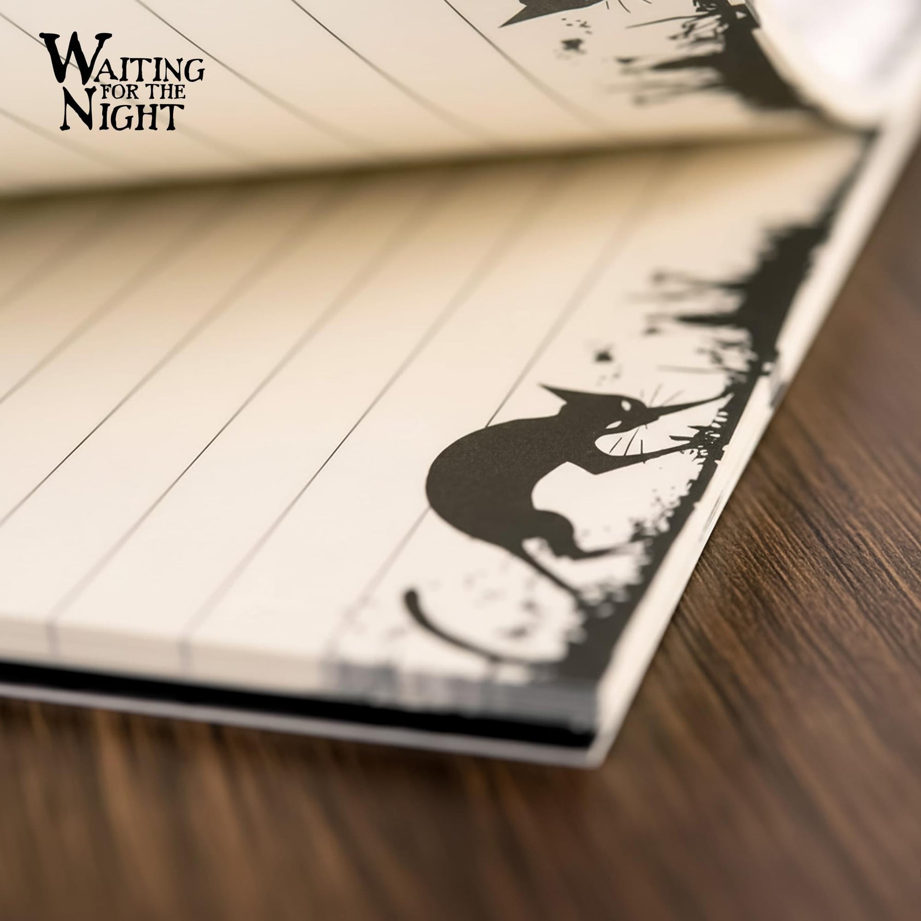 Waiting For The Night Steno Notepad | 50 Pages