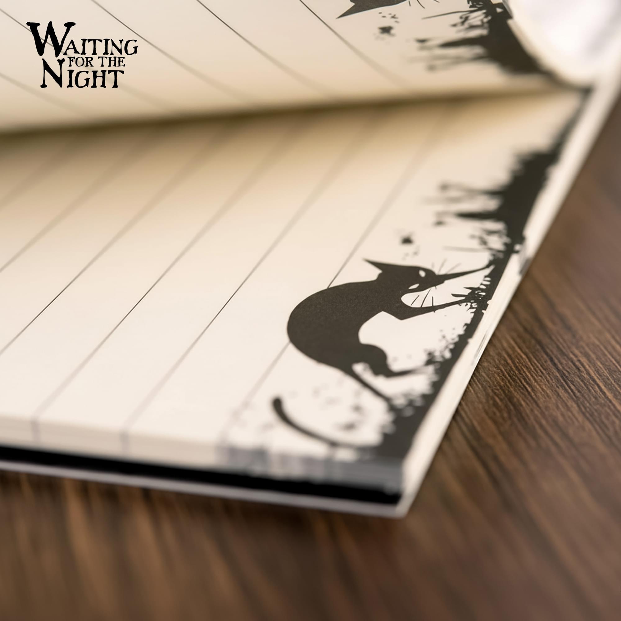 Waiting For The Night Steno Notepad | 50 Pages