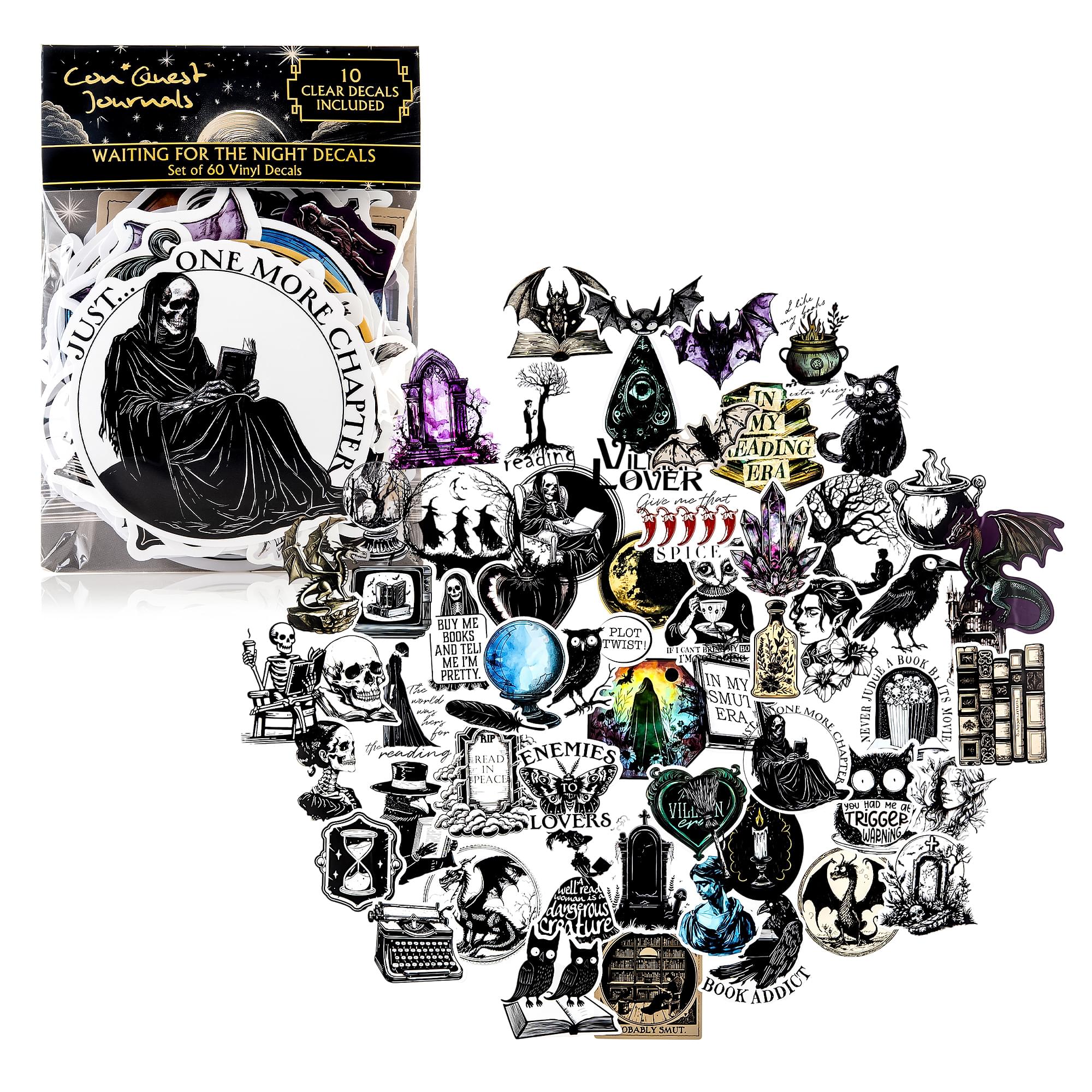 Waiting For The Night Vinyl Decal 60-Pack